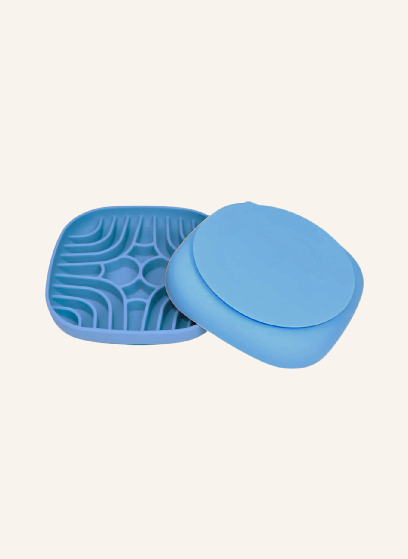WOOFSTUFF Schleckmatte & Slow Feeder TASTY: BLAU