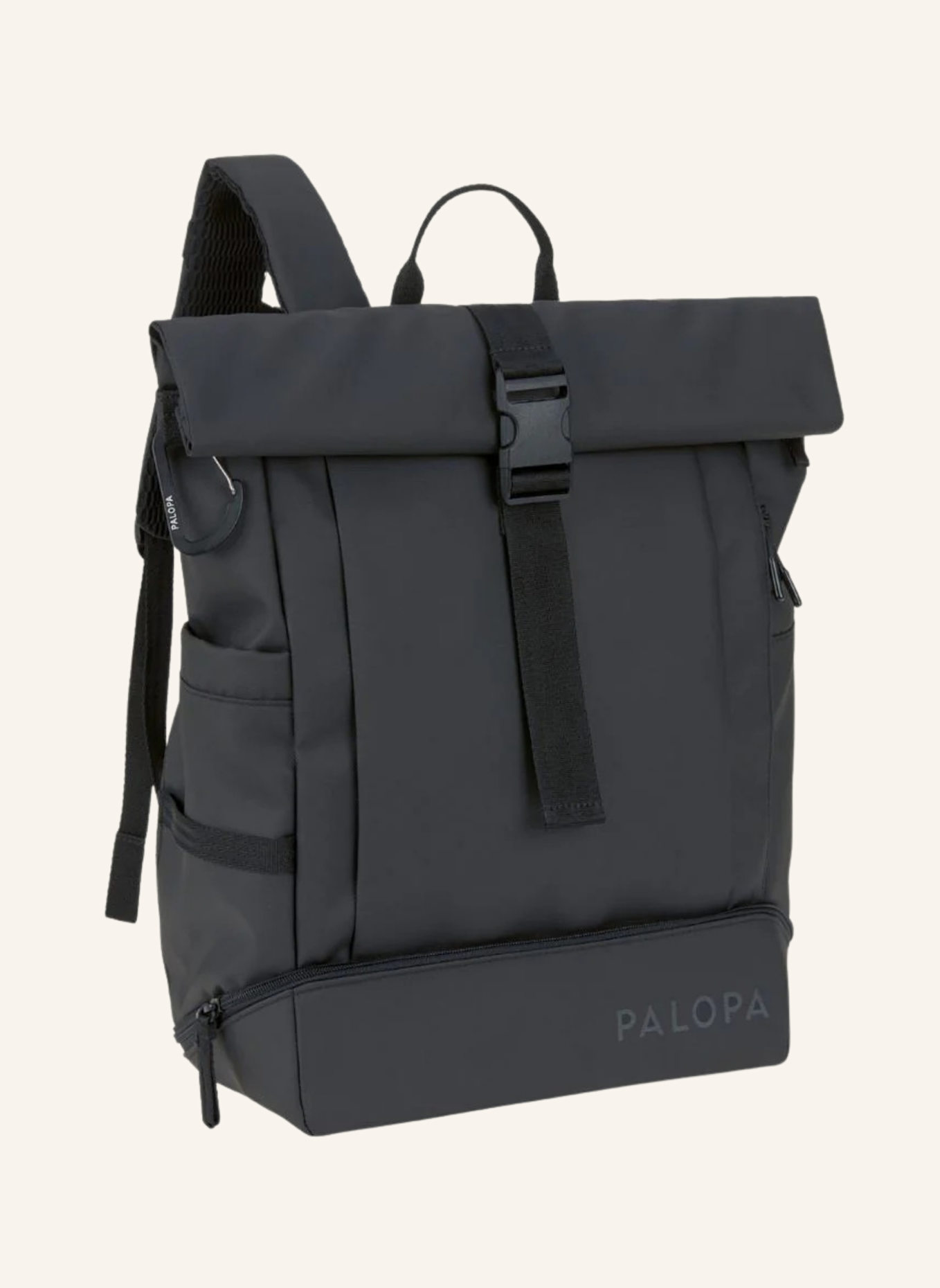PALOPA Rucksack YOSKA: SCHWARZ