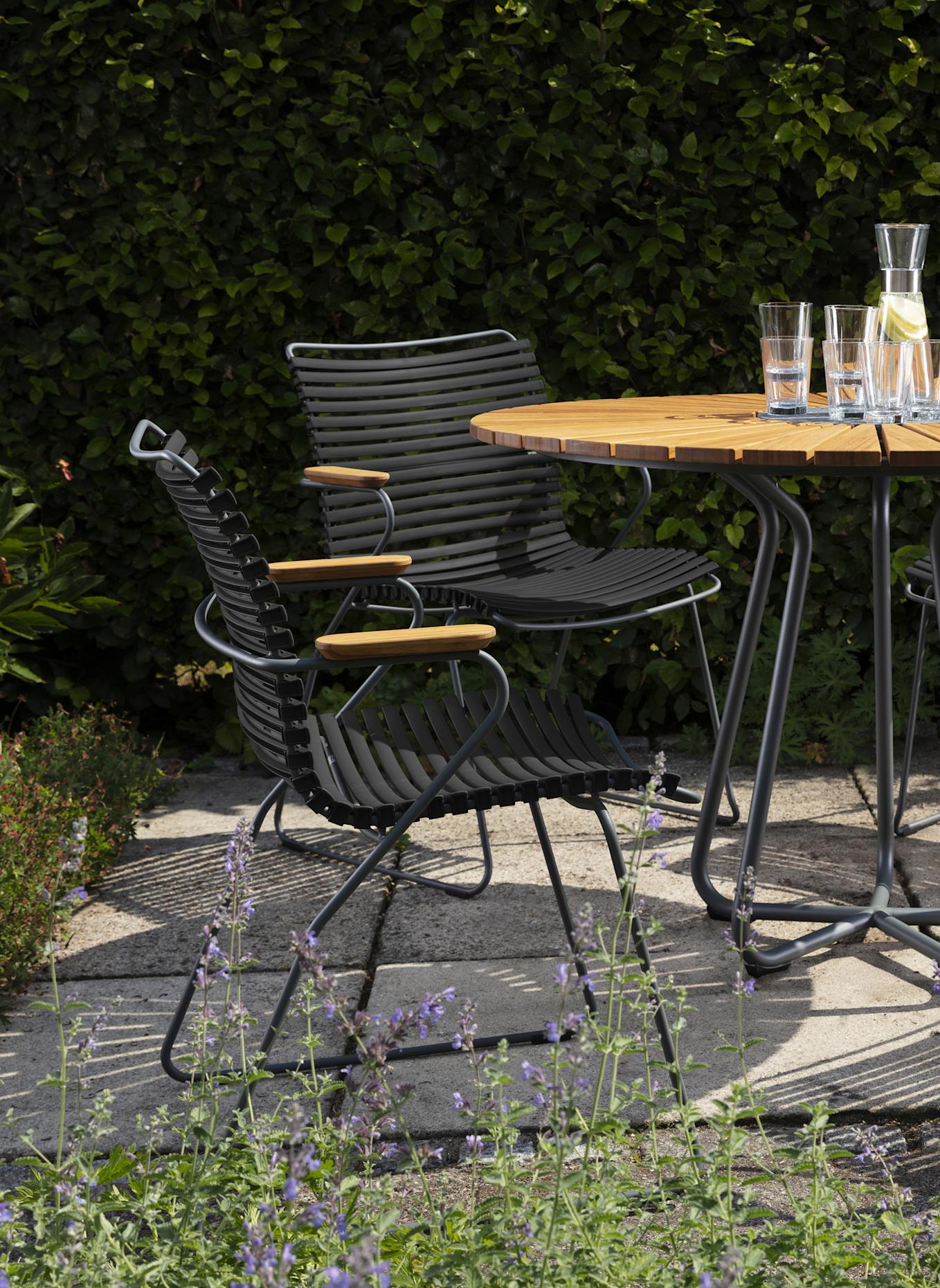 HOUE Gartenstuhl CLICK DINING: SCHWARZ