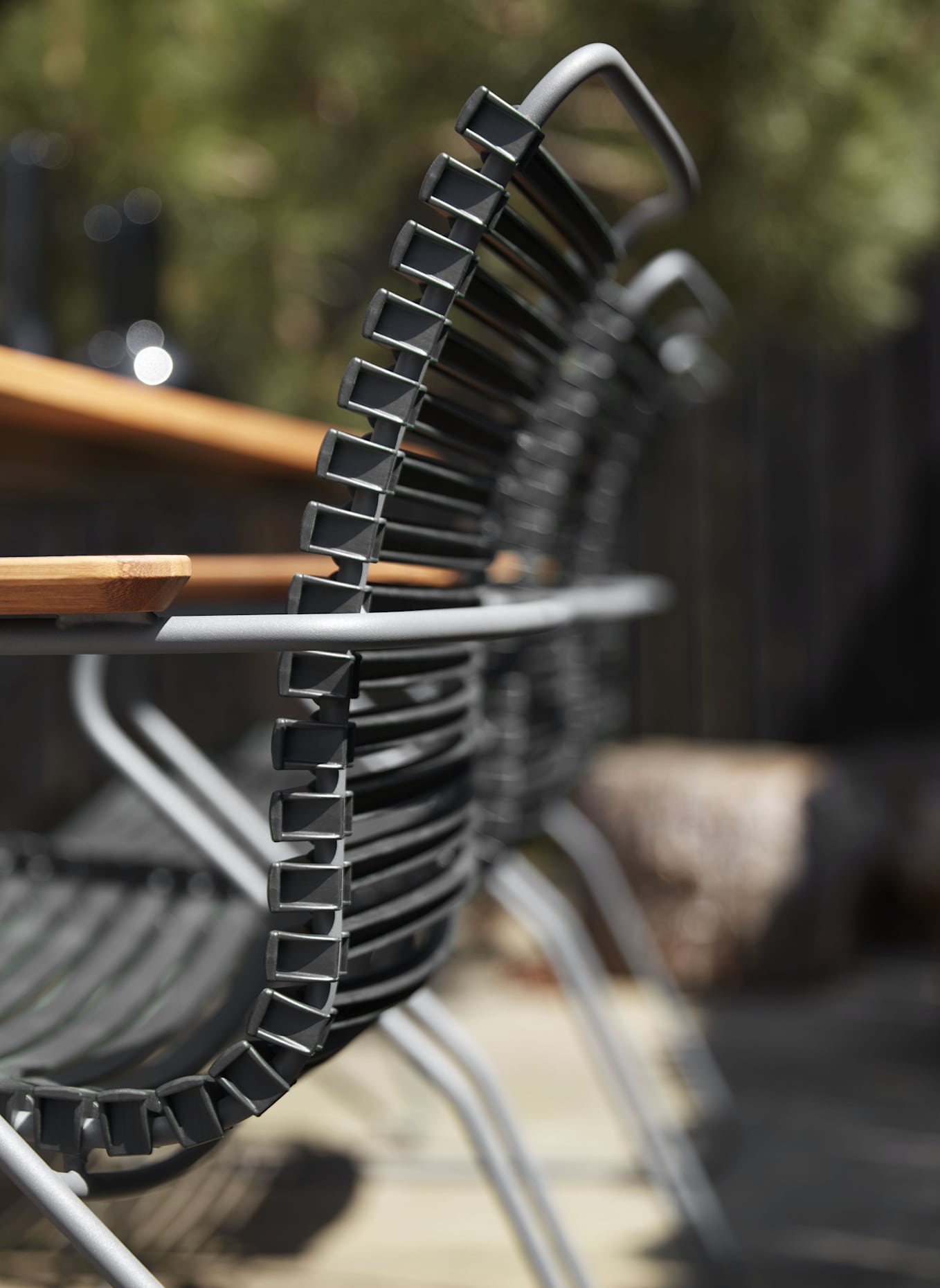 HOUE Gartenstuhl CLICK DINING: SCHWARZ