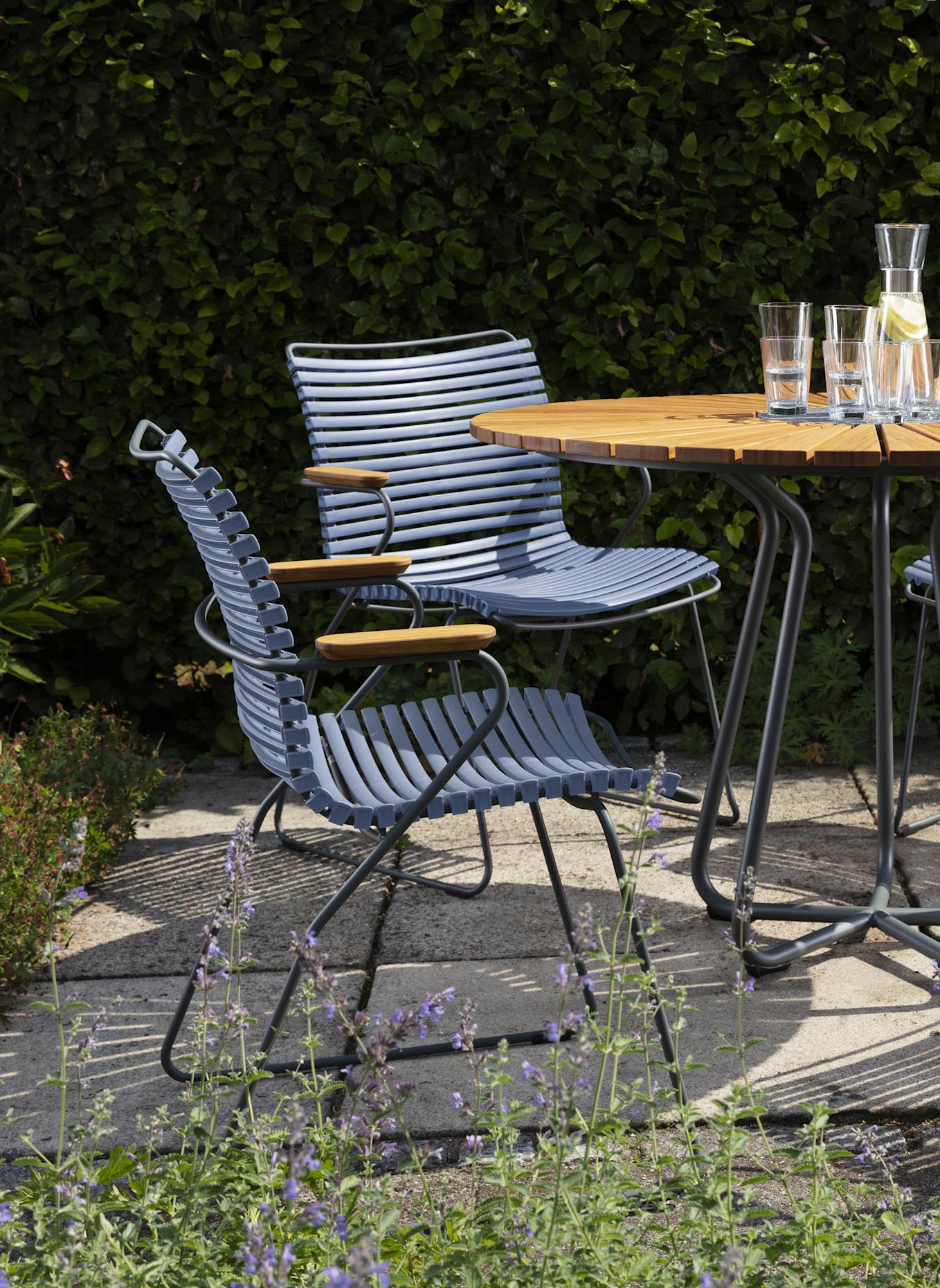 HOUE Gartenstuhl CLICK DINING: BLAU
