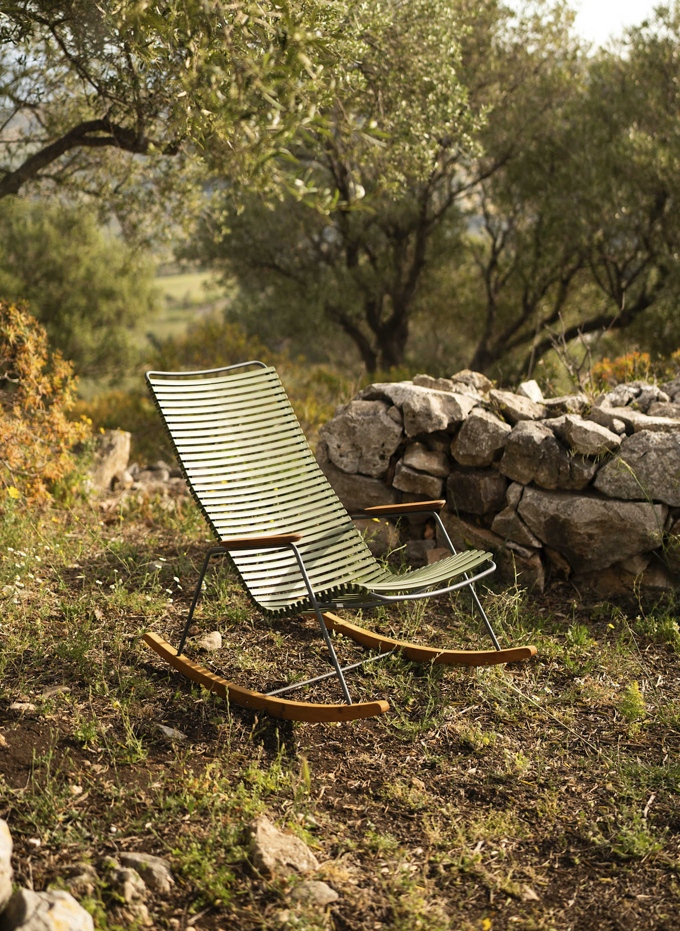 HOUE Schaukelstuhl CLICK: GRÜN