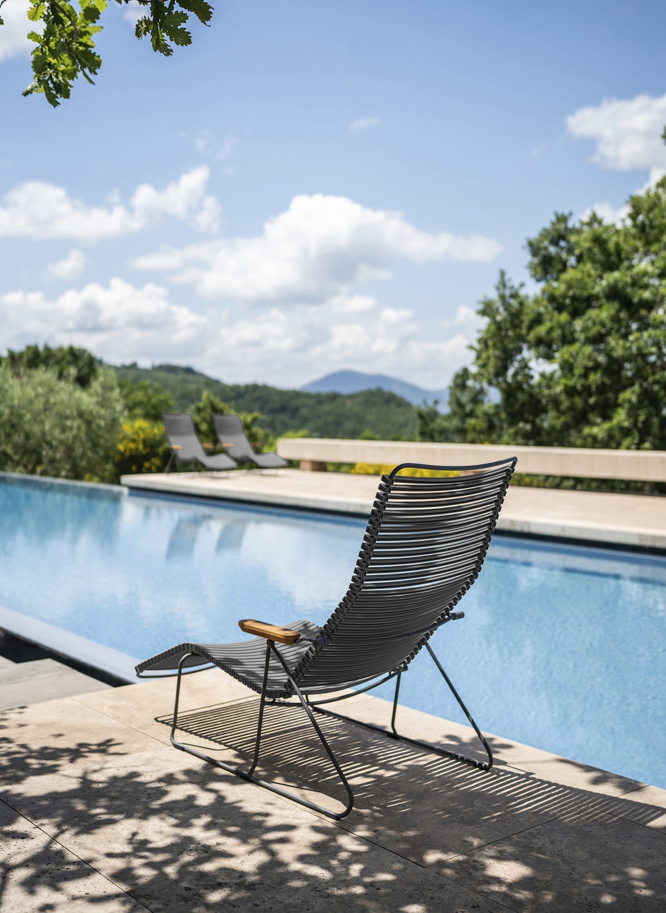 HOUE Sonnenliege CLICK: GRAU