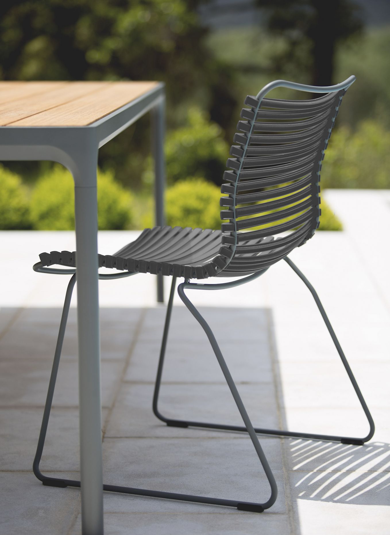 HOUE Gartenstuhl CLICK: GRAU