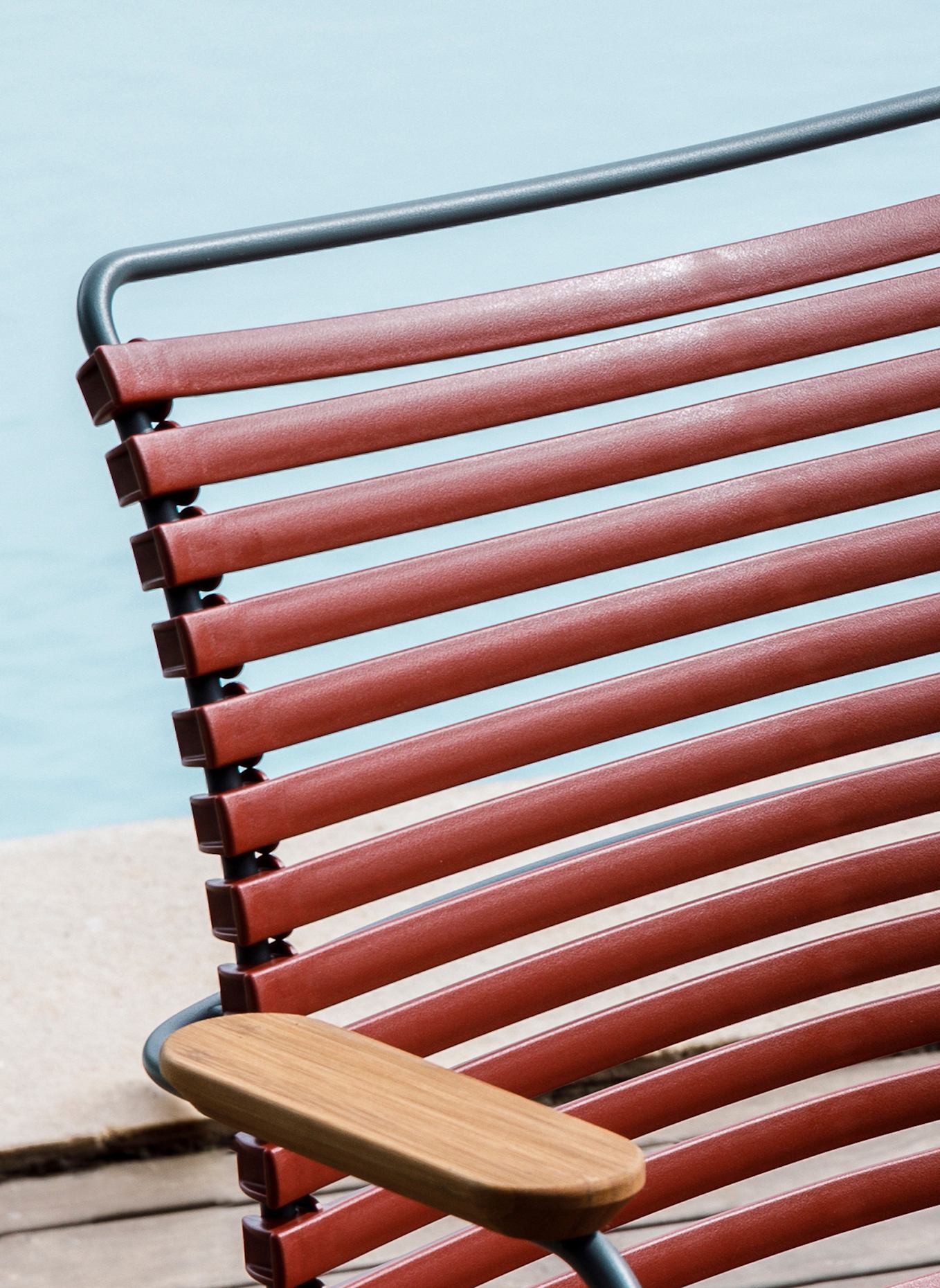 HOUE Loungechair CLICK ROOMY: ROT