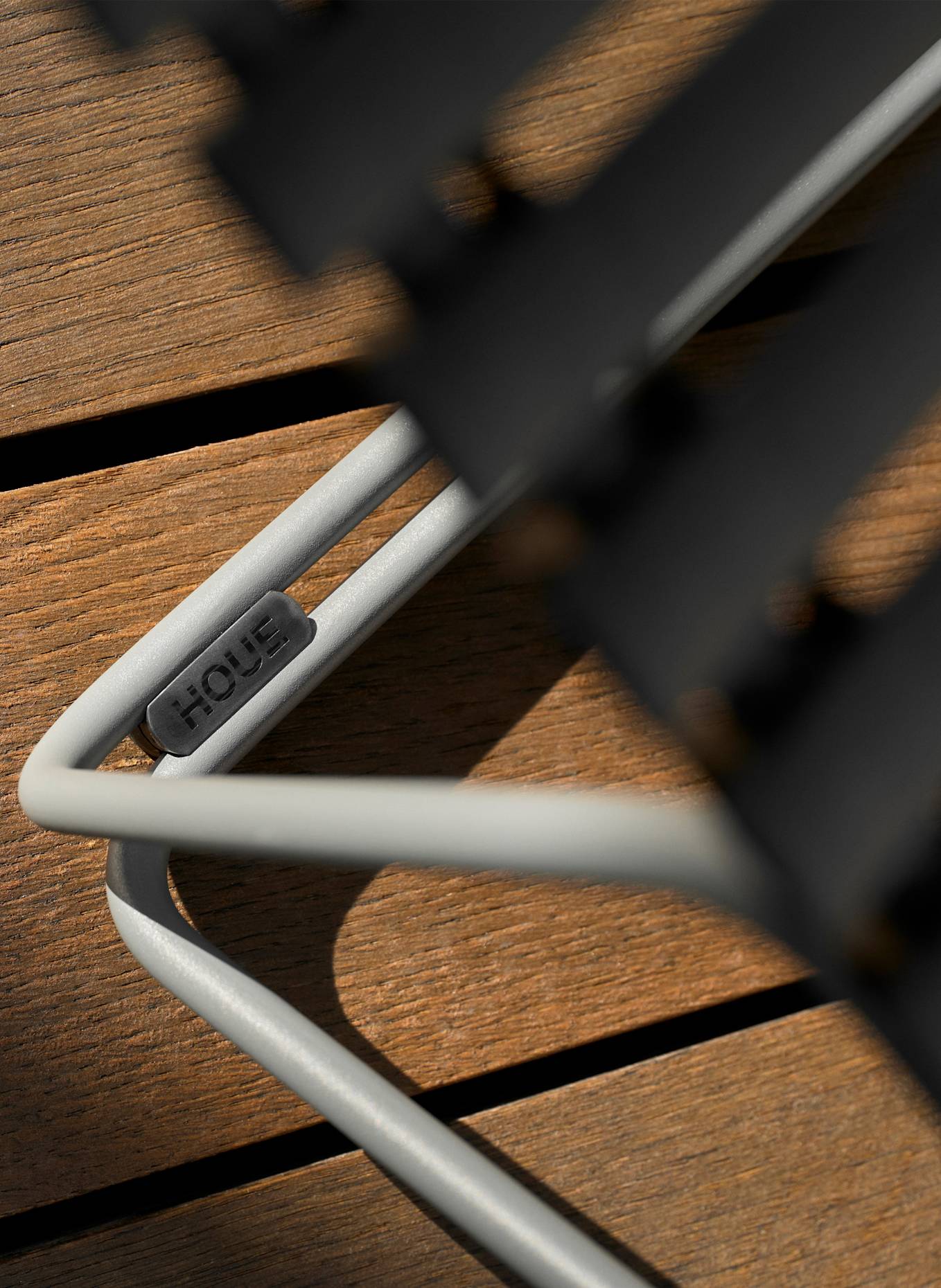 HOUE Gartenliege CLICK ADJUSTABLE: GRAU