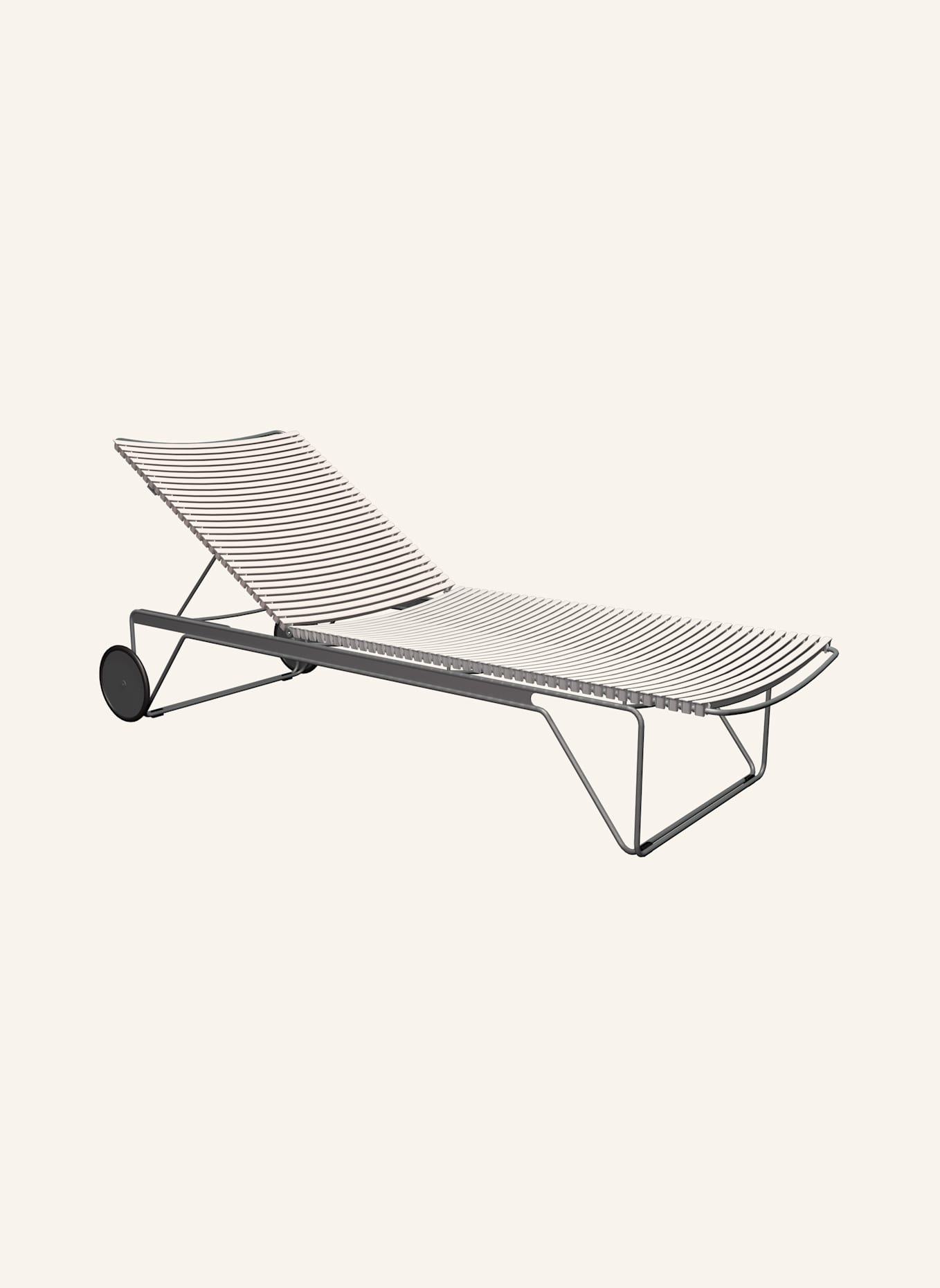 HOUE Gartenliege CLICK ADJUSTABLE: WEISS