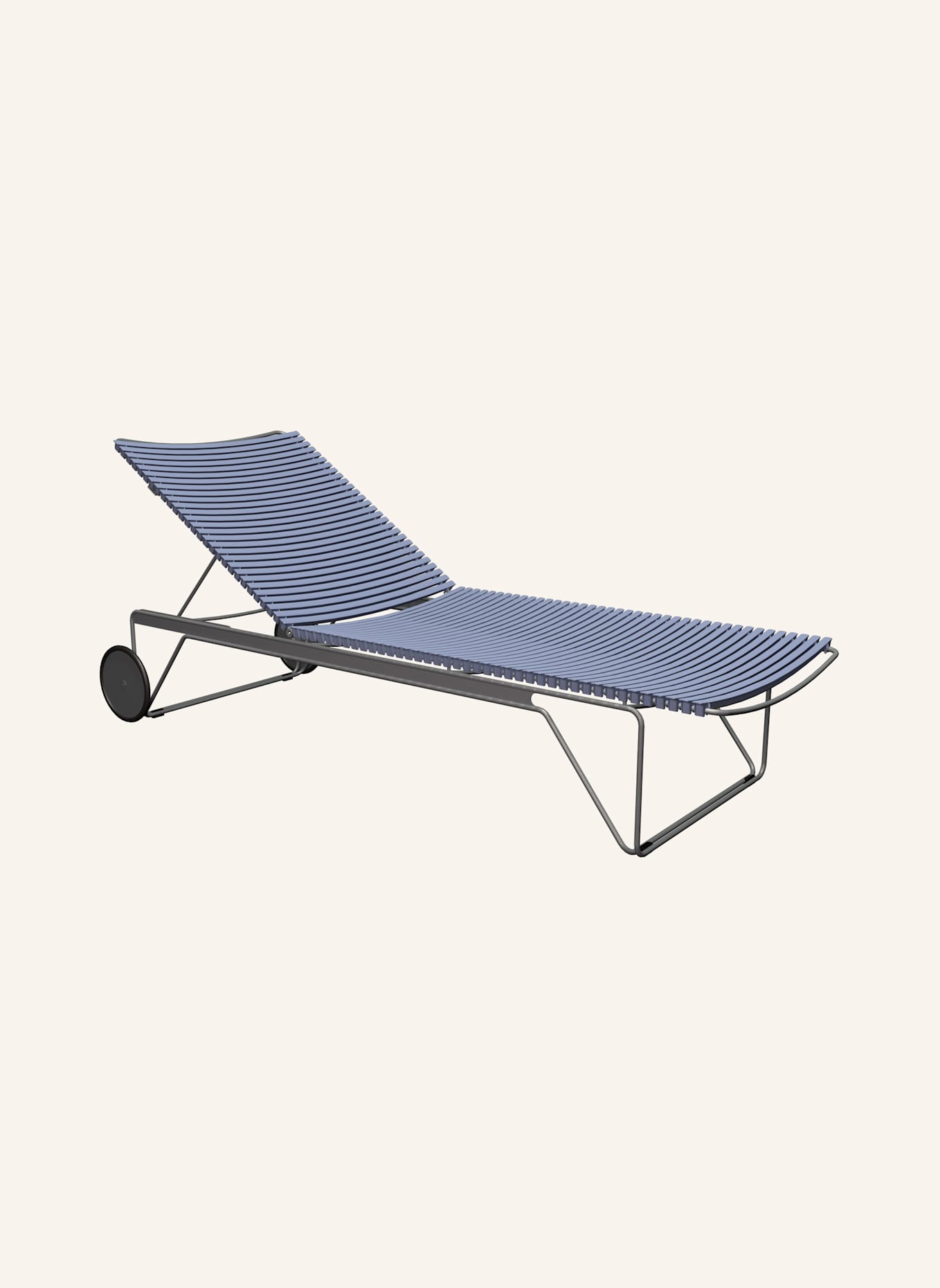 HOUE Gartenliege CLICK ADJUSTABLE: BLAU
