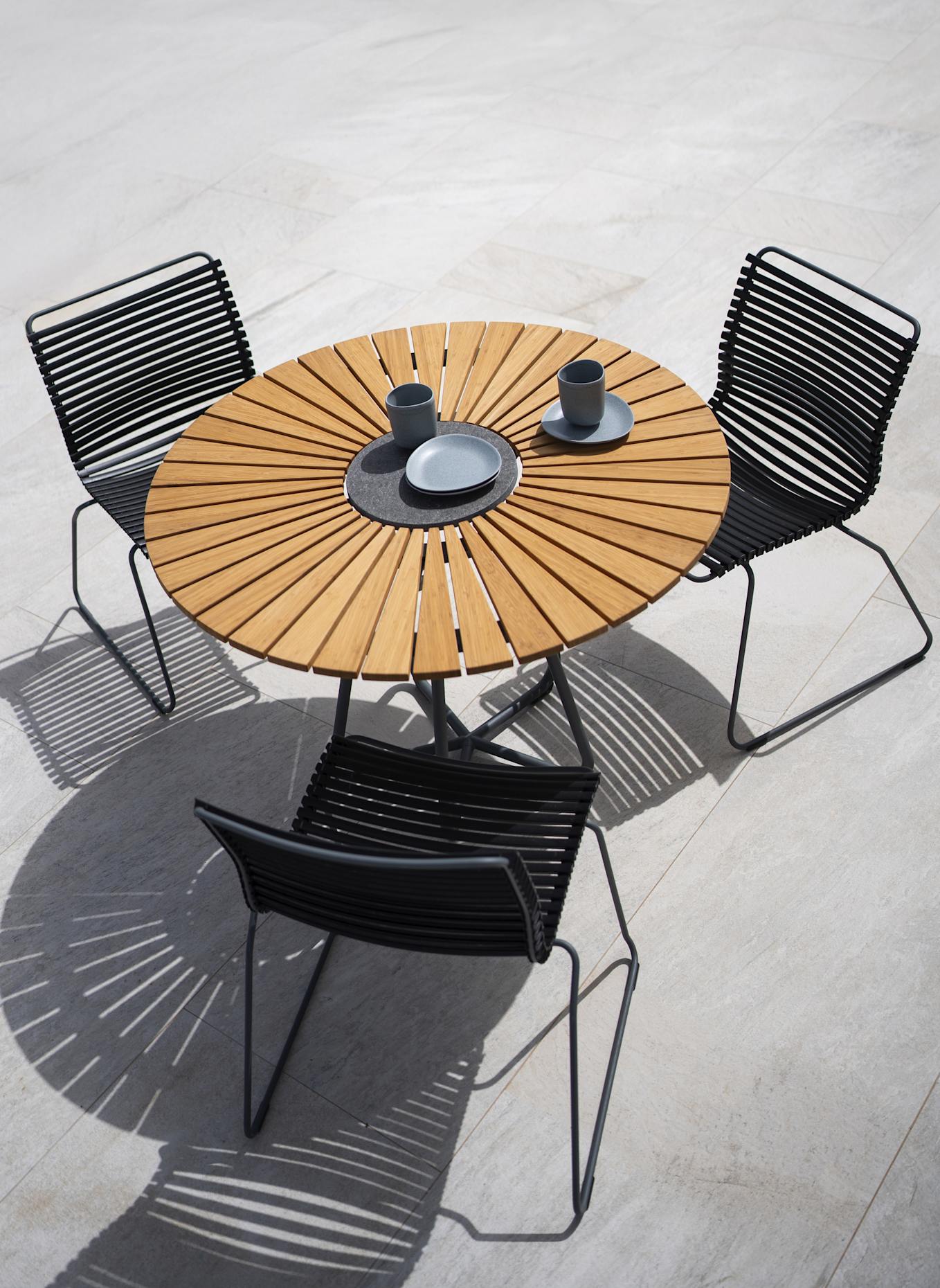 HOUE Gartentisch CIRCLE: GRAU