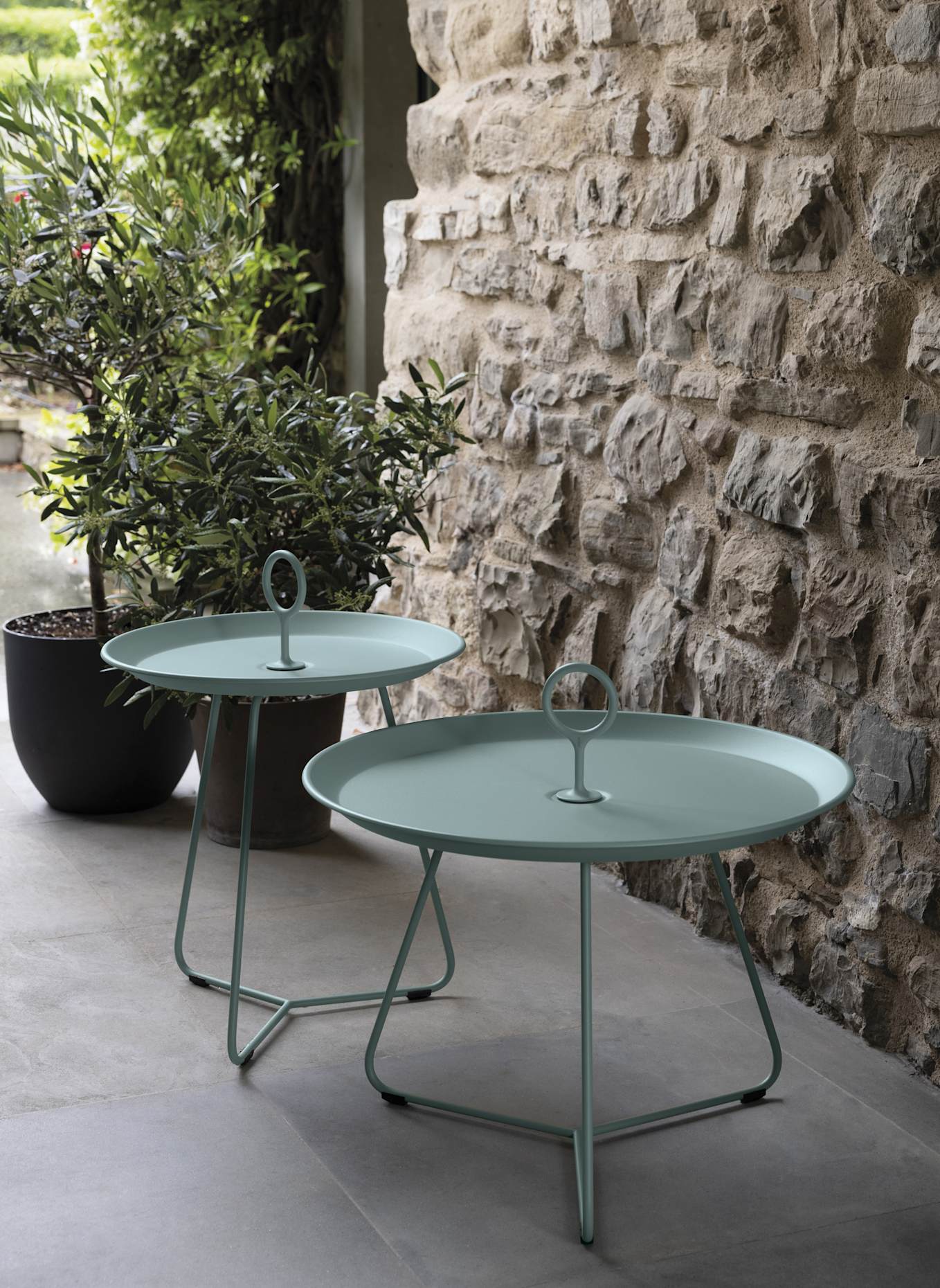 HOUE Beistelltisch EYELET: HELLBLAU