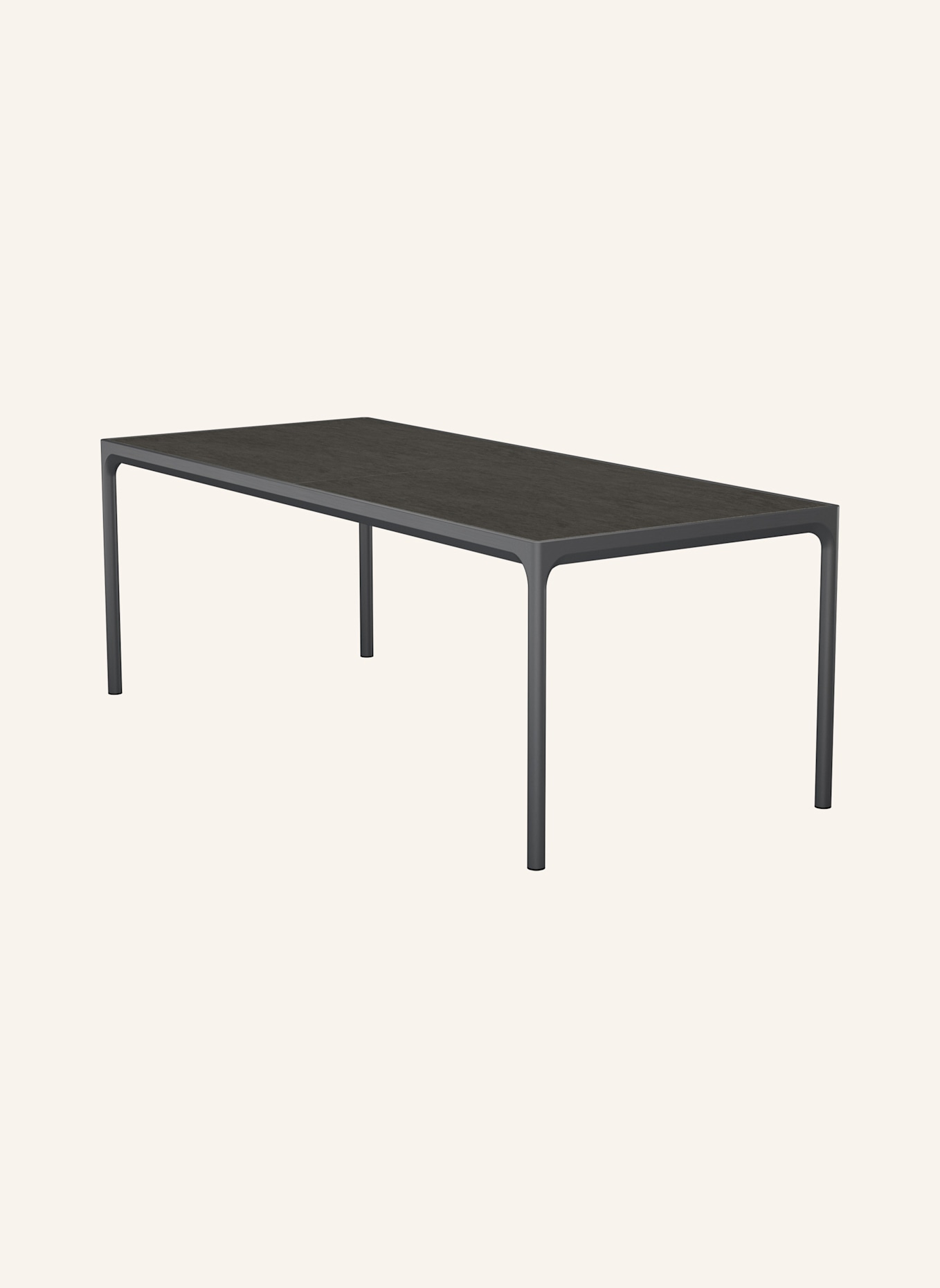 HOUE Gartentisch FOUR CERAMIC: GRAU