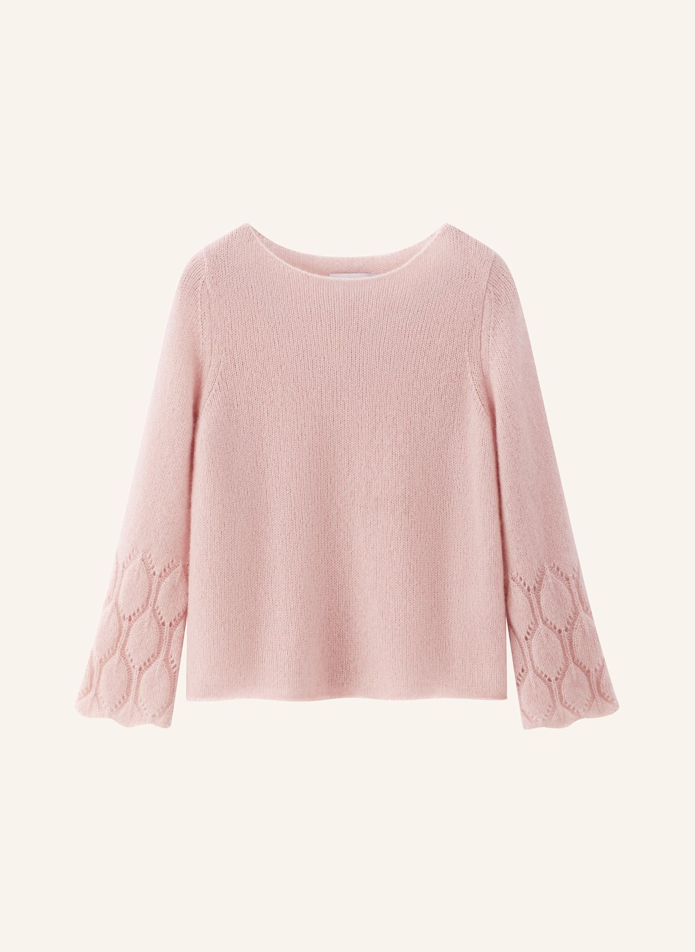 LU REN Pullover Aus Kaschmir Und Seide Yashi: HELLROSA