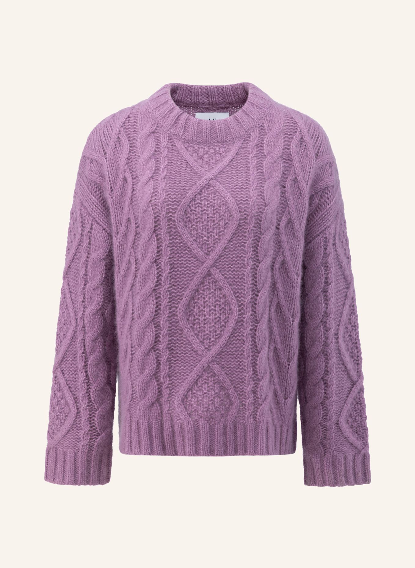 LU REN Gruppe CORALIE Pullover Aus Kaschmir Und Seide: HELLLILA