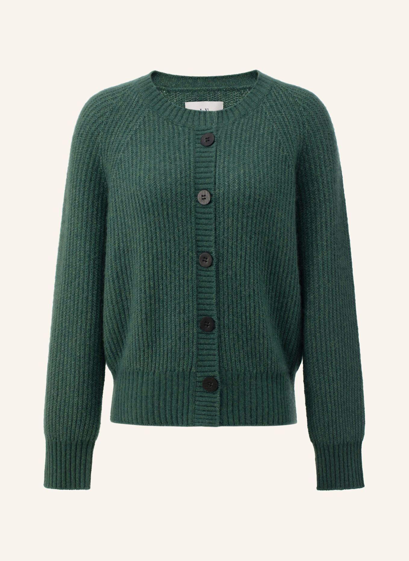 LU REN Cardigan SADIE aus Kaschmir und Seide: GRÜN