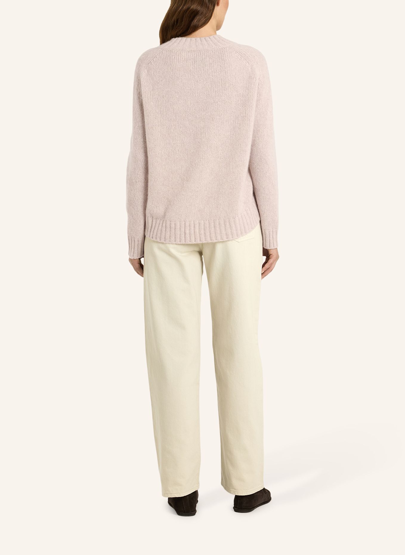 LU REN Pullover Aus Kaschmir Und Seide Deene: BEIGE