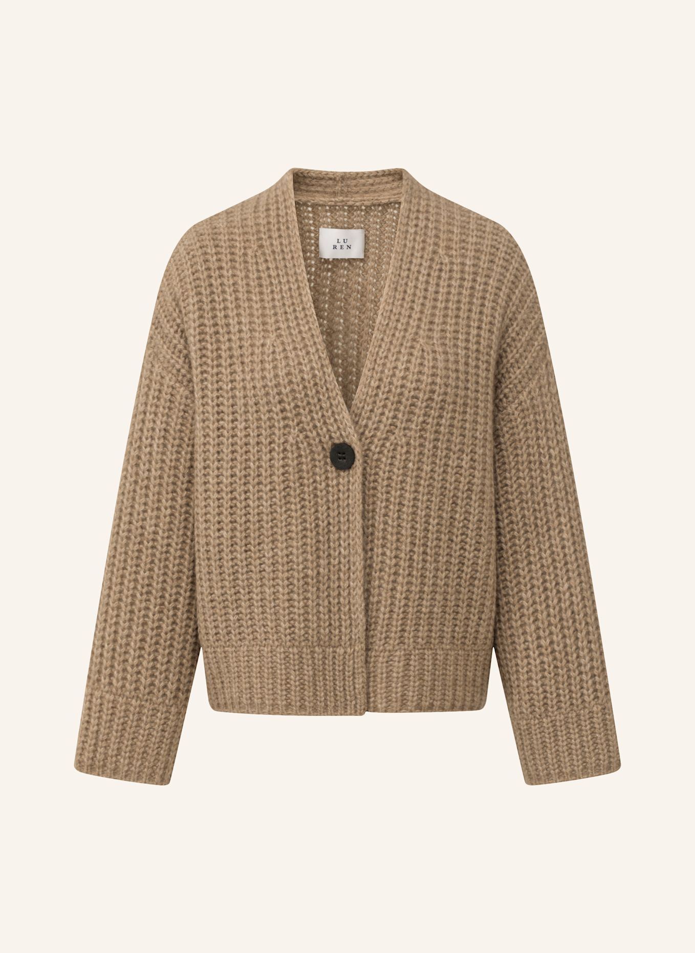 LU REN Cardigan GATHA Aus Kaschmir Und Seide: CAMEL