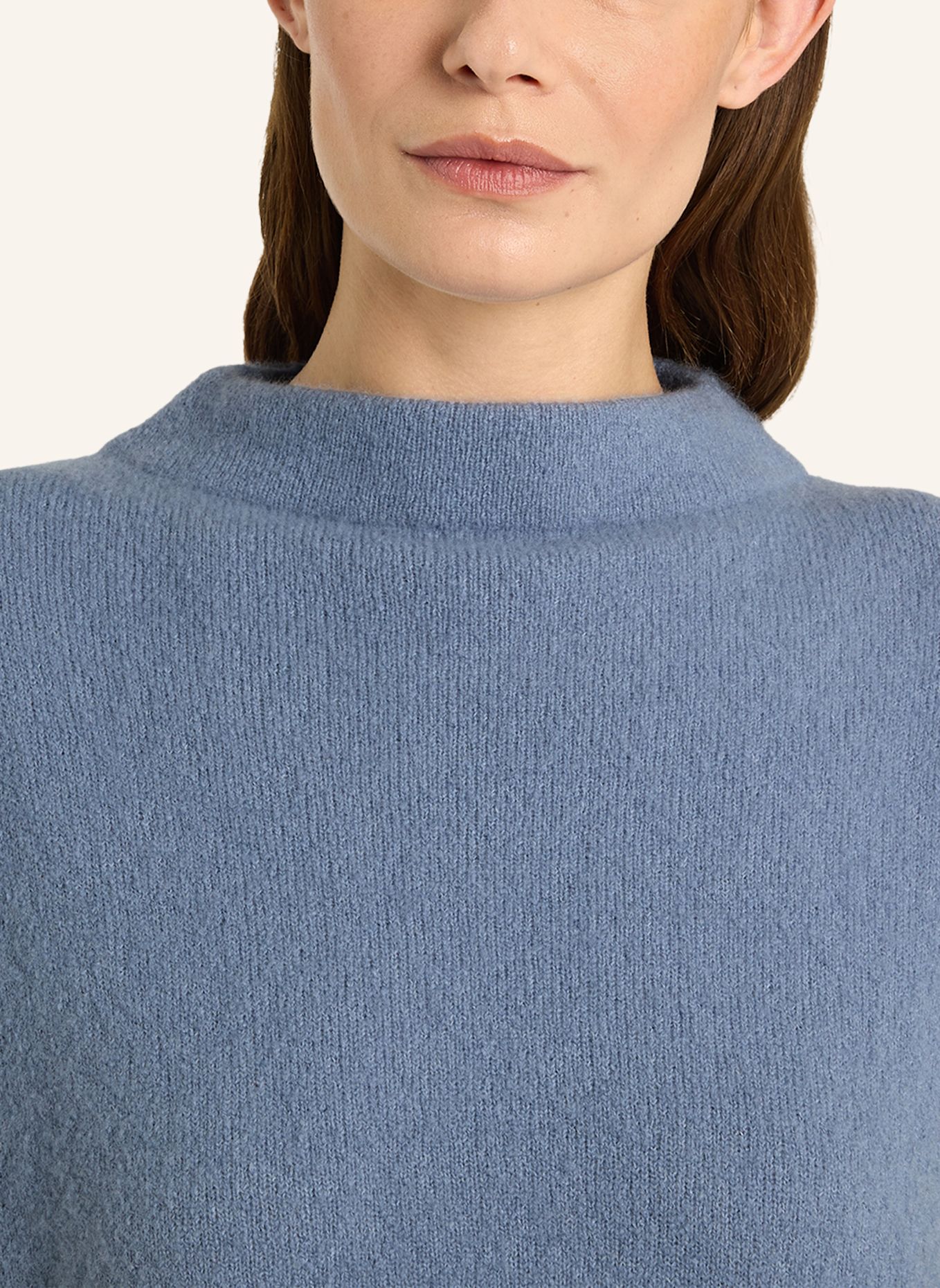 LU REN Pullover Aus Kaschmir Gemisch Naomi: BLAU