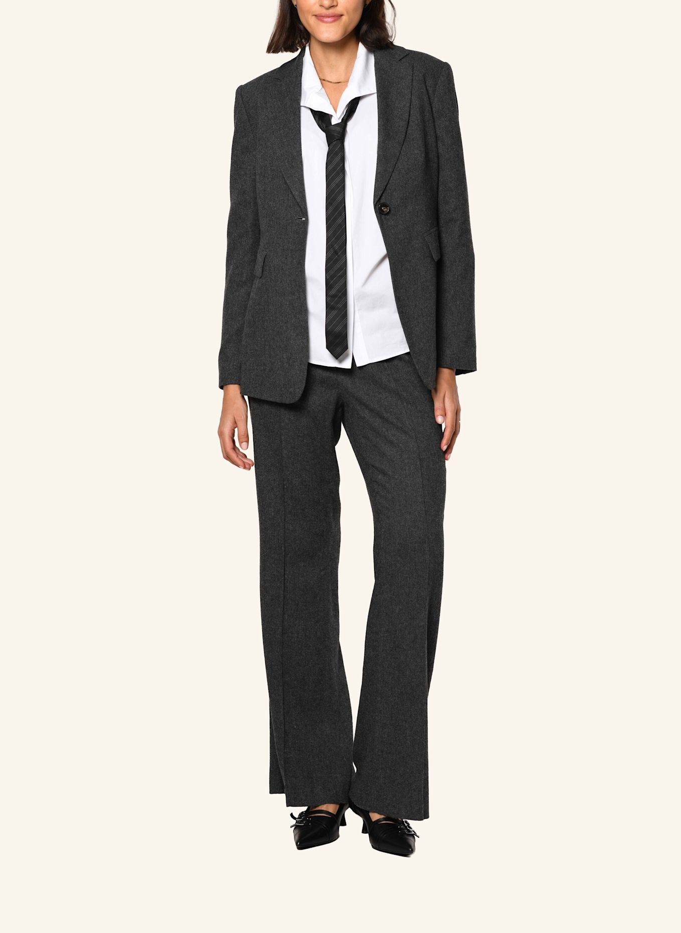 White Label Blazer Blazer: DUNKELGRAU