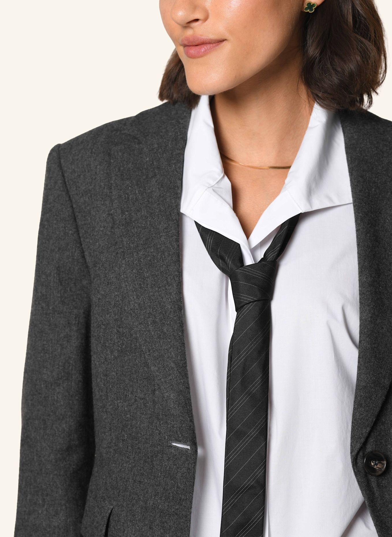 White Label Blazer Blazer: DUNKELGRAU