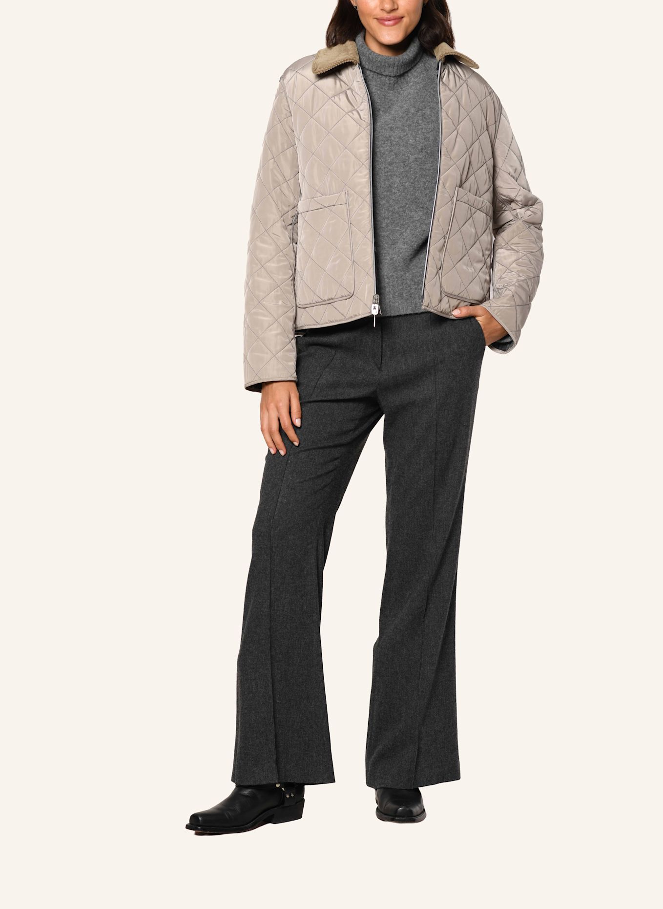 White Label Jacke Steppjacke zum Wenden: DUNKELBLAU