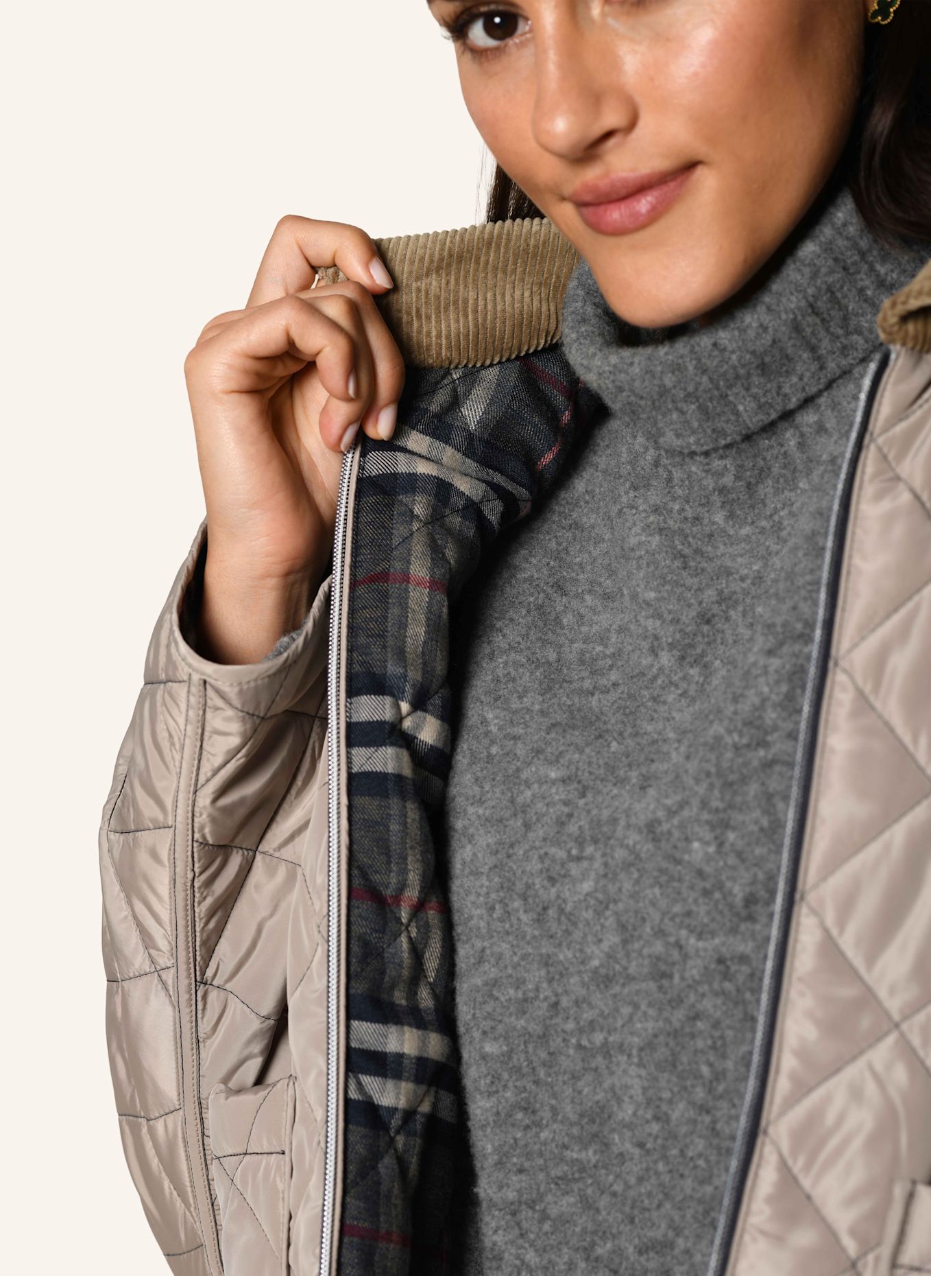 White Label Jacke Steppjacke zum Wenden: DUNKELBLAU