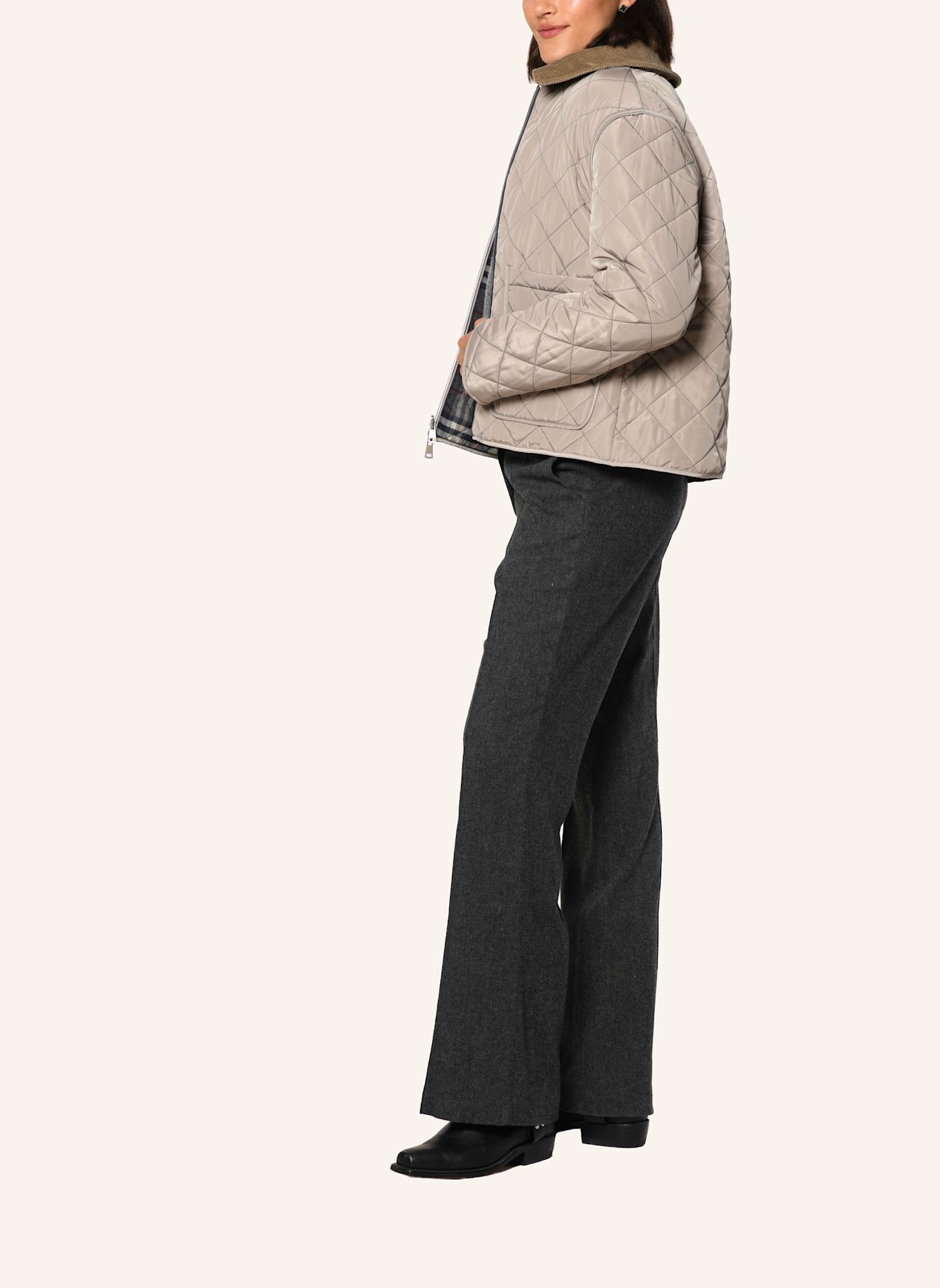 White Label Jacke Steppjacke zum Wenden: DUNKELBLAU