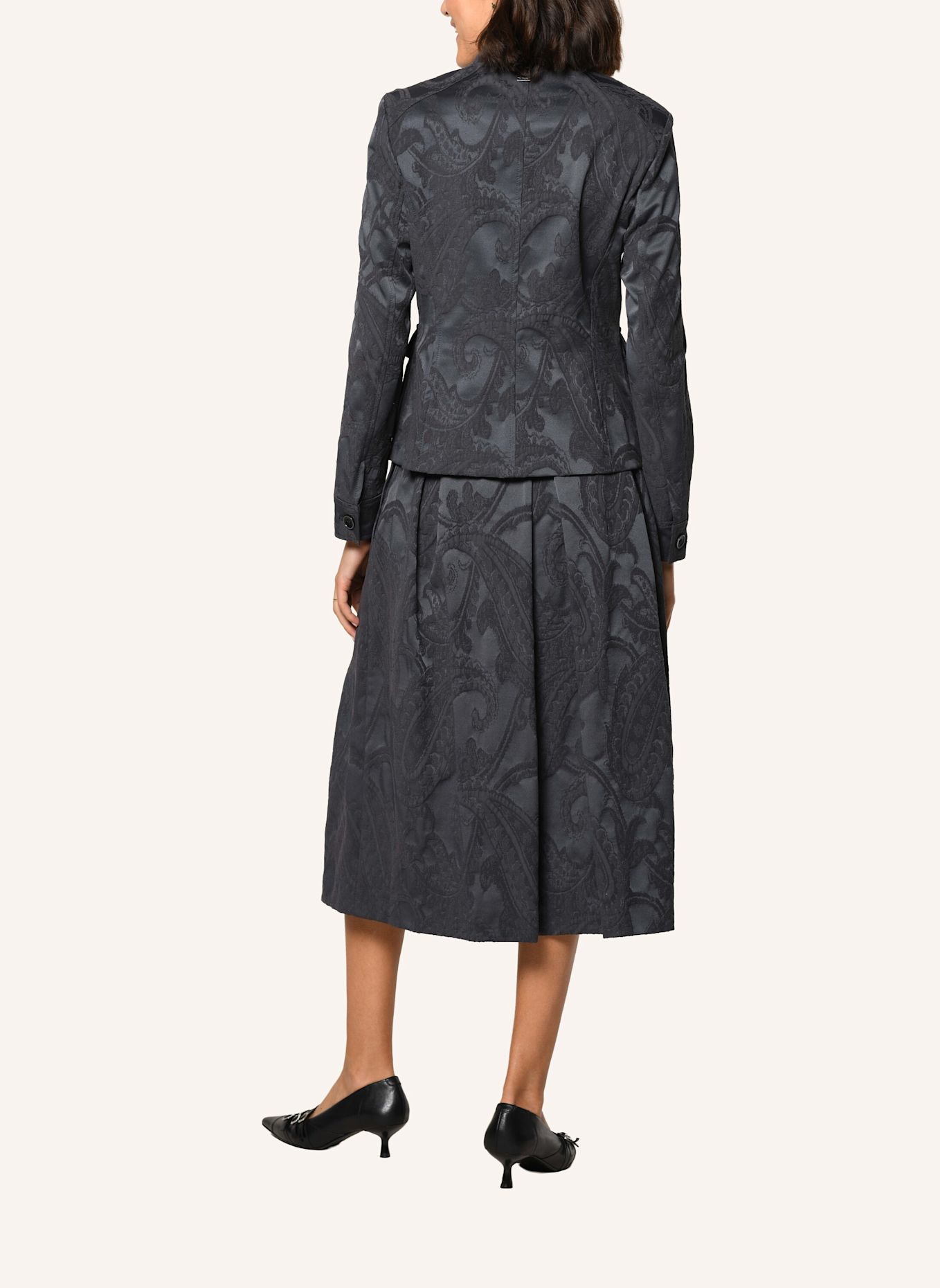White Label Janker Jacquard Baumwoll Janker: GRAU