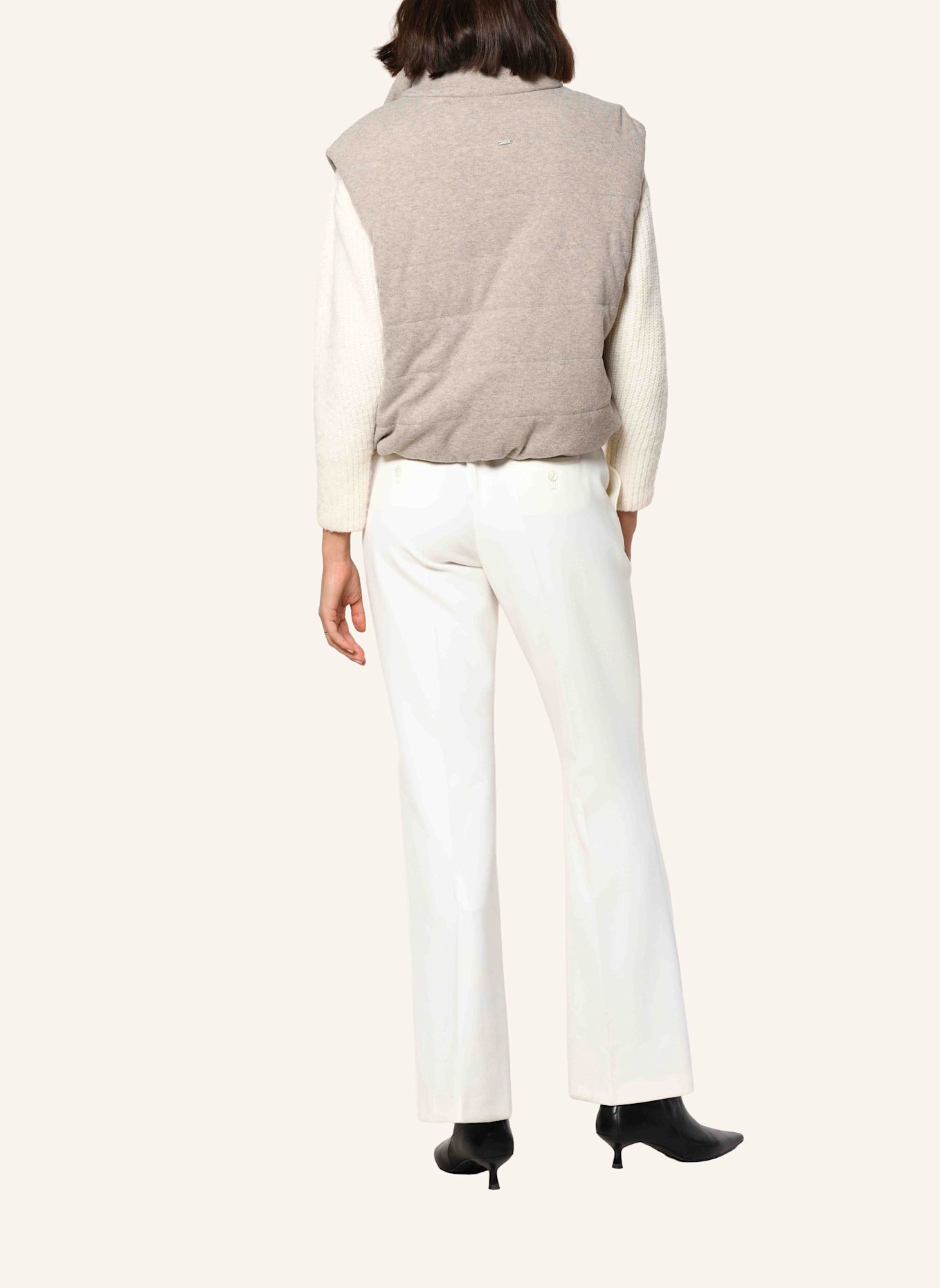 White Label Steppweste Jersey Steppweste: TAUPE