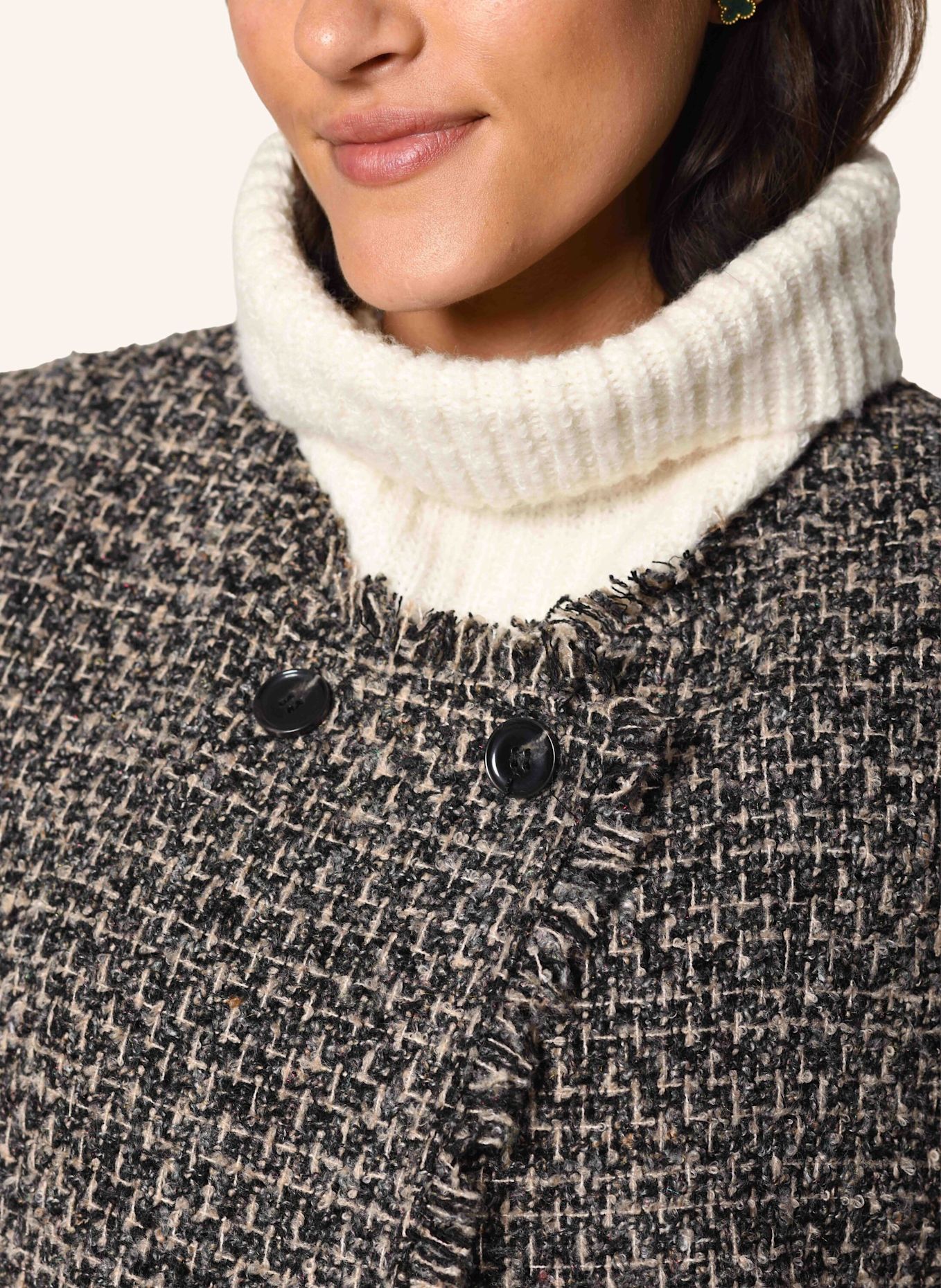 White Label Weste Bouclé Weste: GRAU