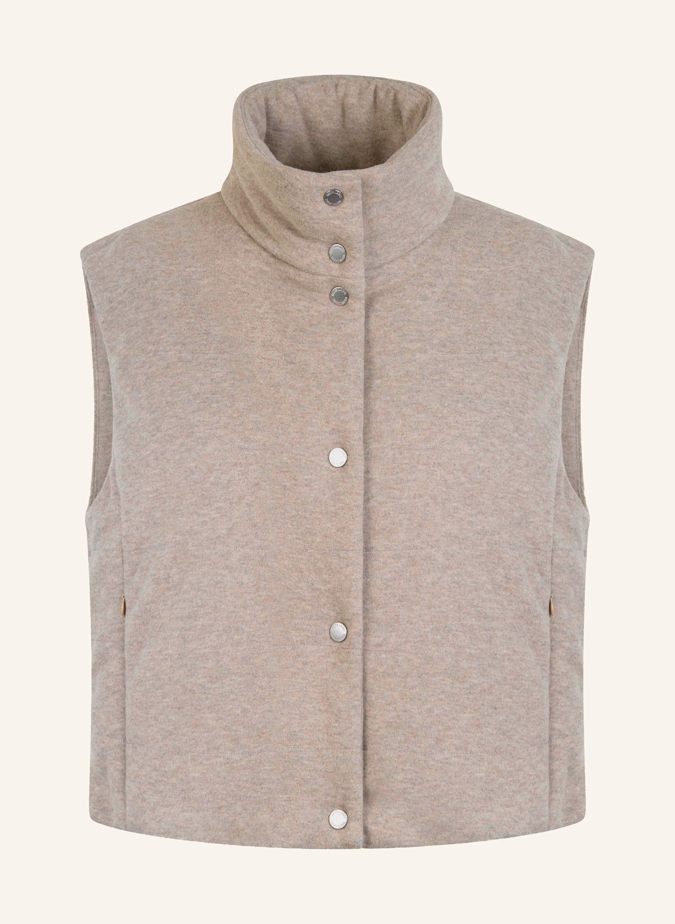 White Label Steppweste Jersey Steppweste: TAUPE