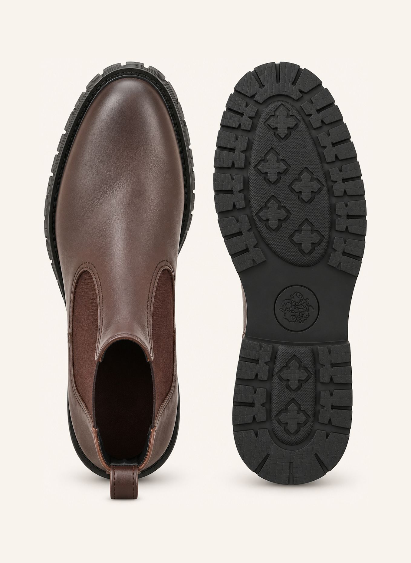 Apple of Eden Stiefelette 87: BRAUN