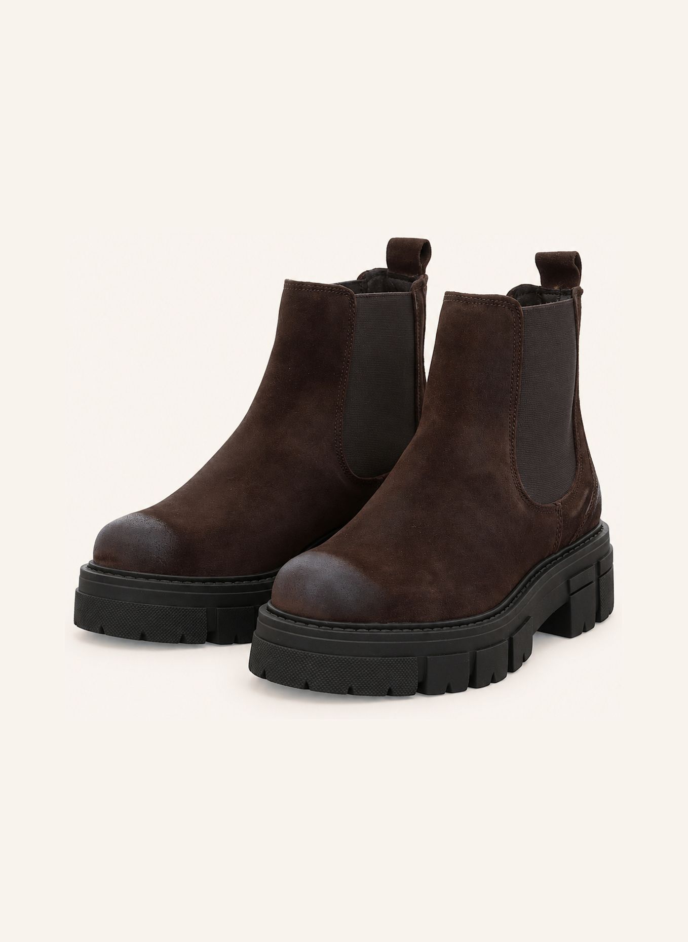 Apple of Eden Stiefelette CALIFORNIA 87: BRAUN