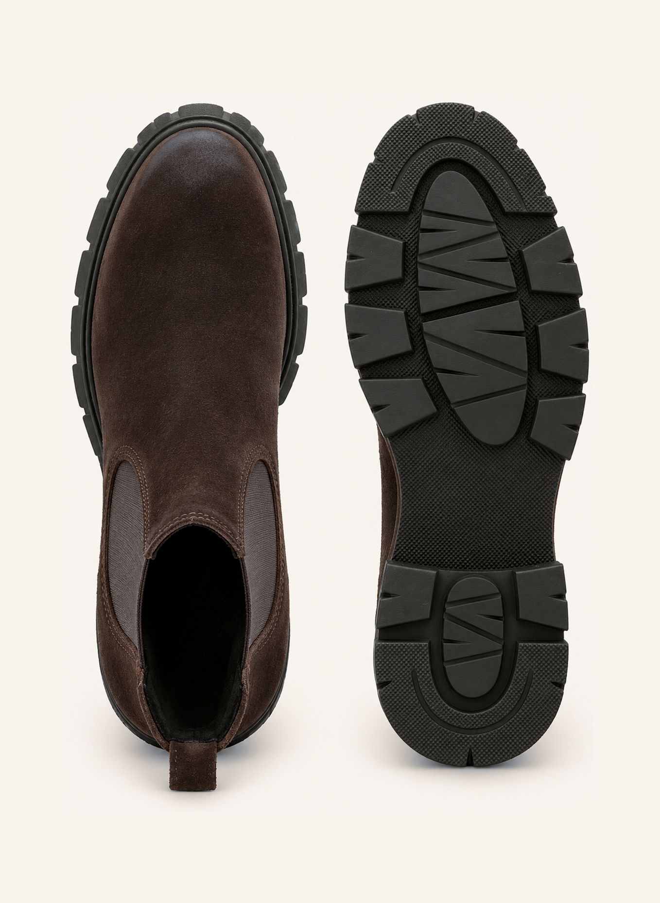 Apple of Eden Stiefelette CALIFORNIA 87: BRAUN