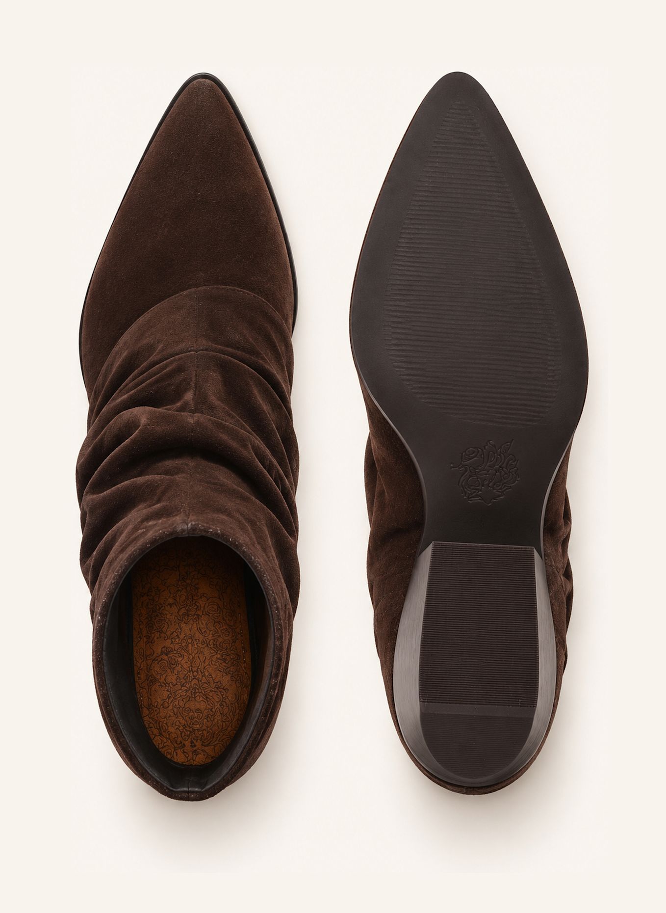 Apple of Eden Stiefelette PILAR 87: BRAUN