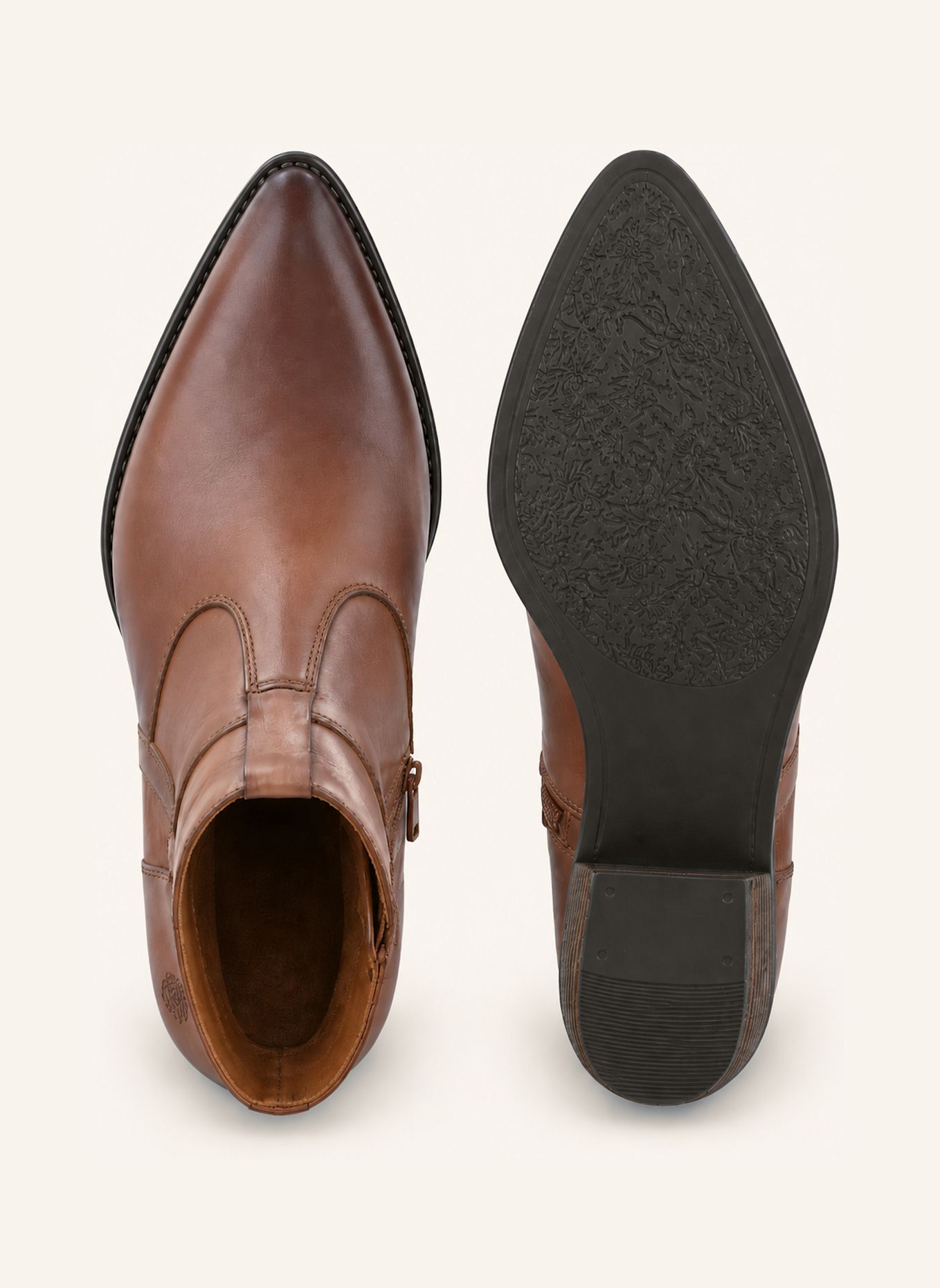 Apple of Eden Stiefelette EVIE 40: BRAUN