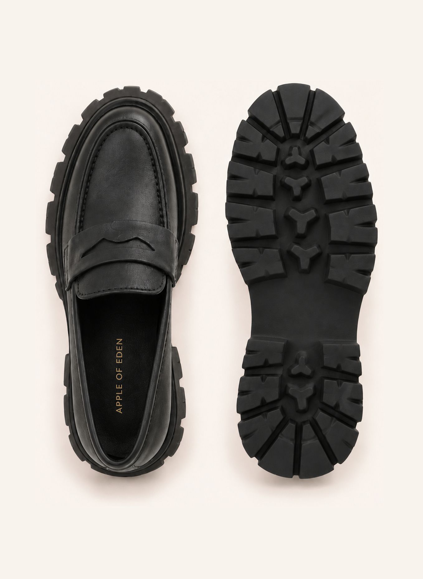 Apple of Eden Loafer ROSARIO 1: SCHWARZ