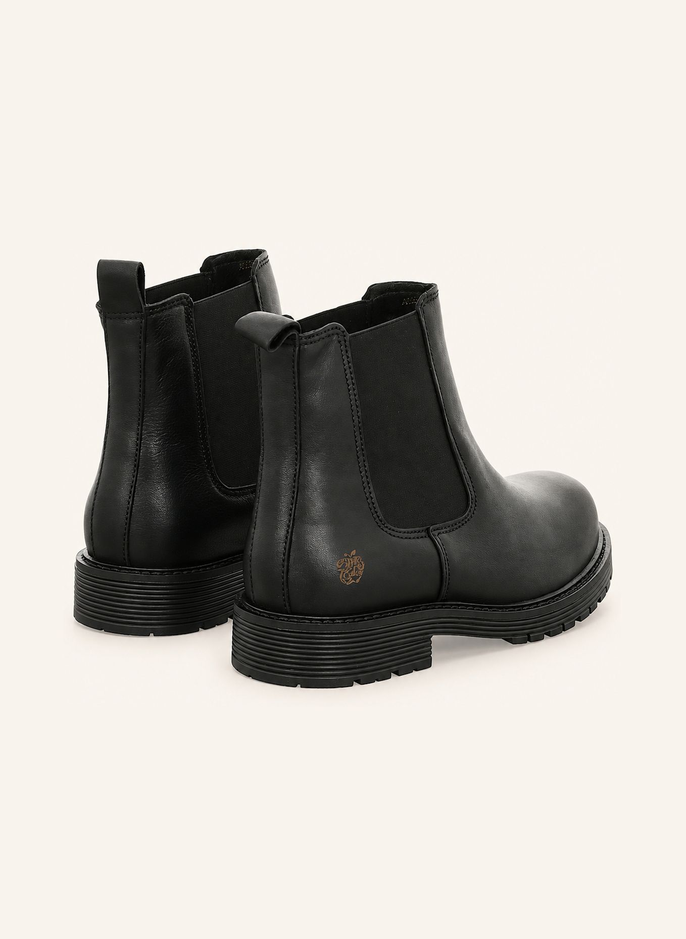 Apple of Eden Stiefelette 1: SCHWARZ