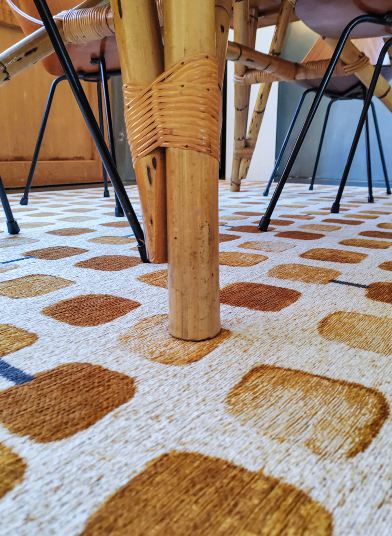 louis de poortere Teppich CRAFT COBBLESTONE: GELB