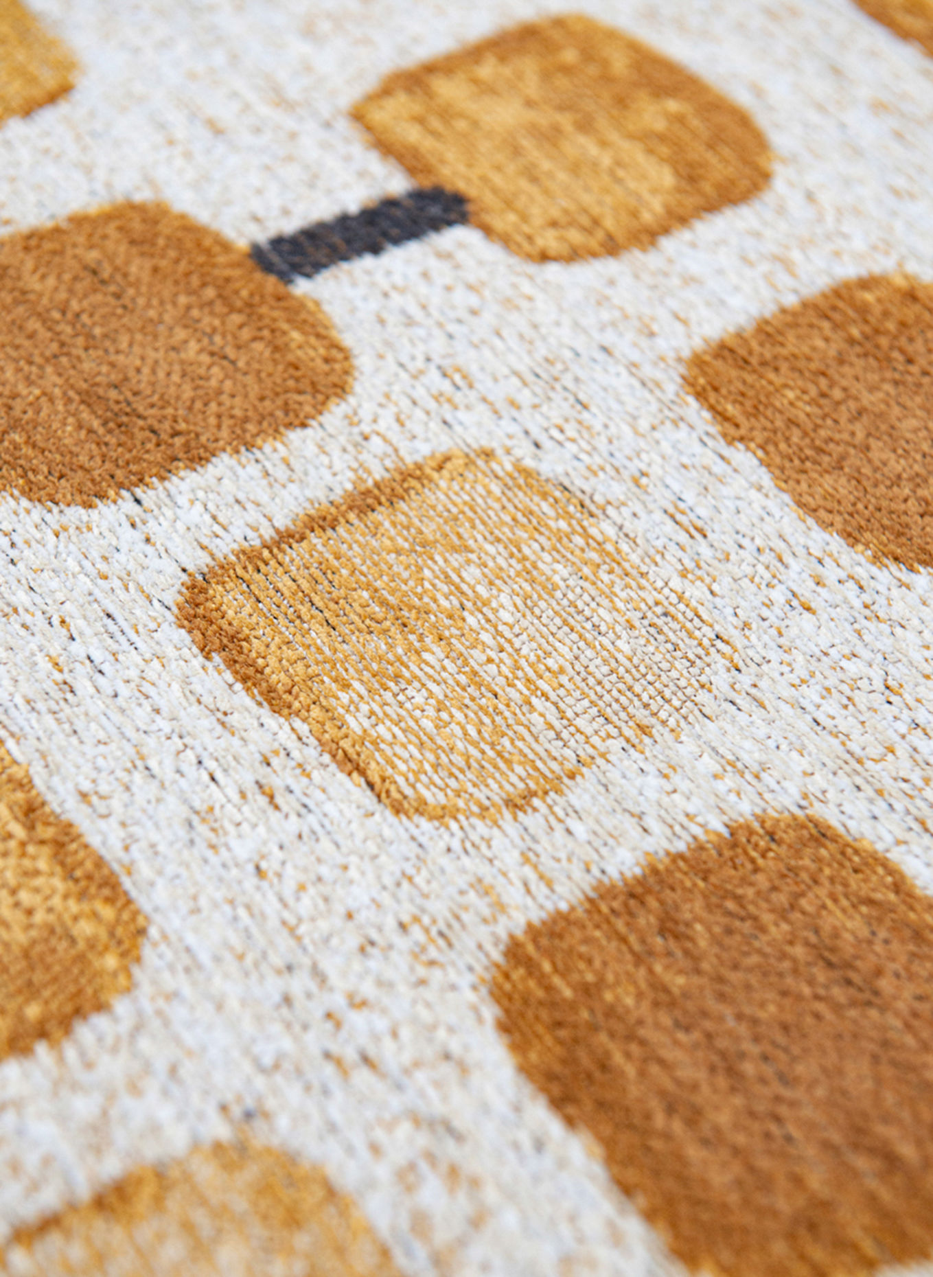 louis de poortere Teppich CRAFT COBBLESTONE: GELB
