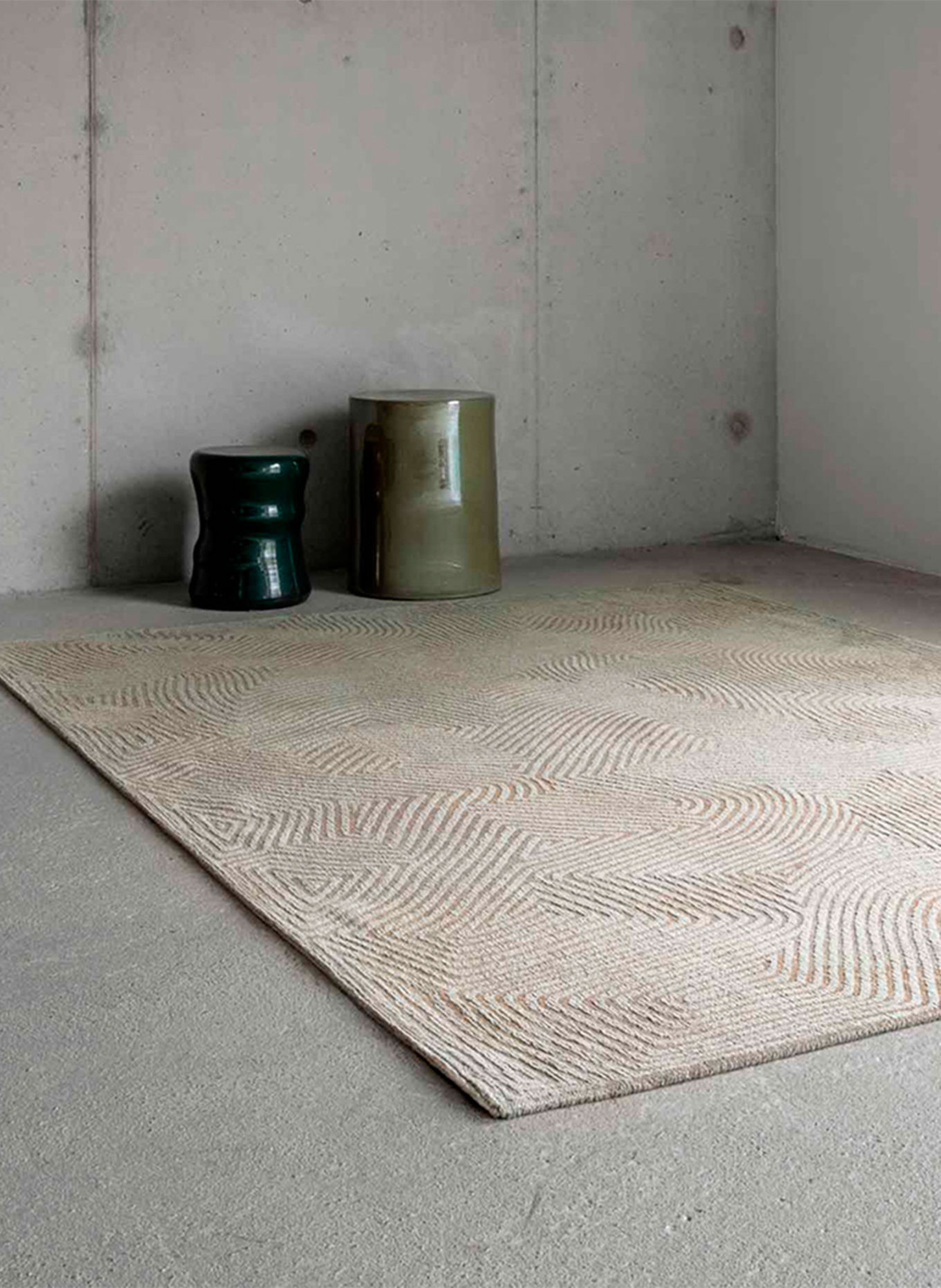 louis de poortere Tapijt STRUCTURES CORAL: BEIGE