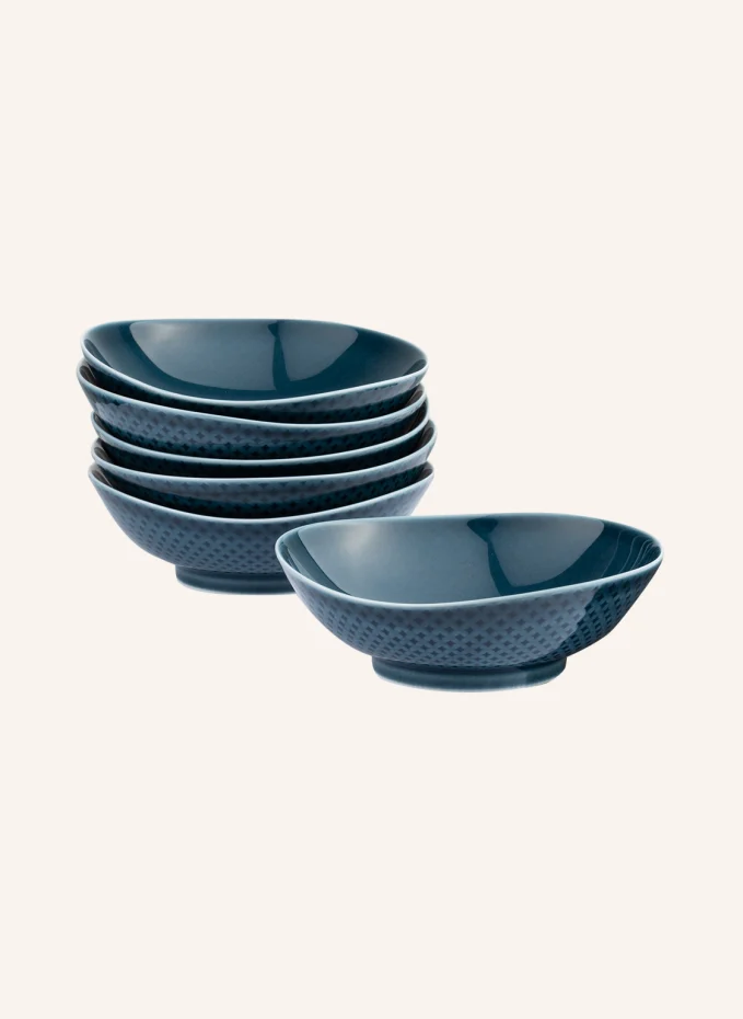 Rosenthal 6er-Set Schalen JUNTO OCEAN BLUE