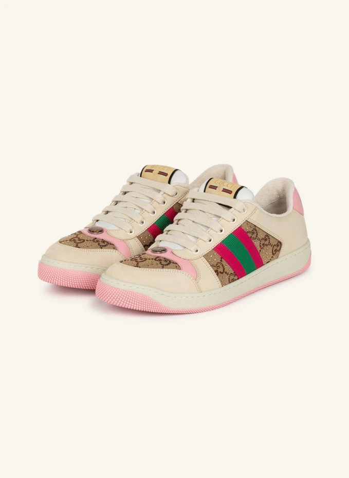 GUCCI Sneaker SCREENER mit Schmucksteinbesatz