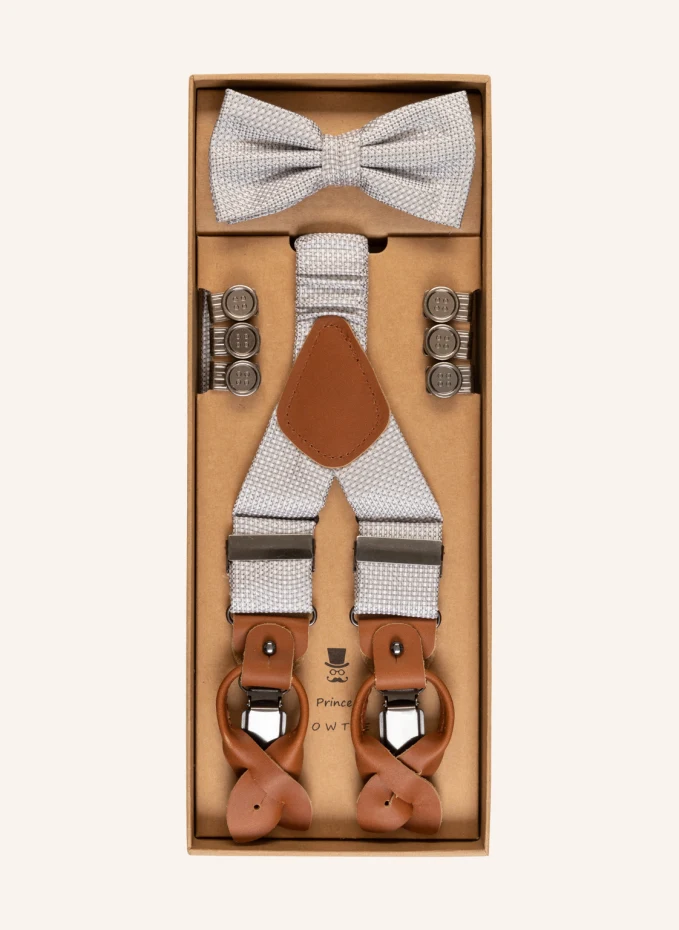 Prince BOWTIE Set: Hosenträger und Fliege