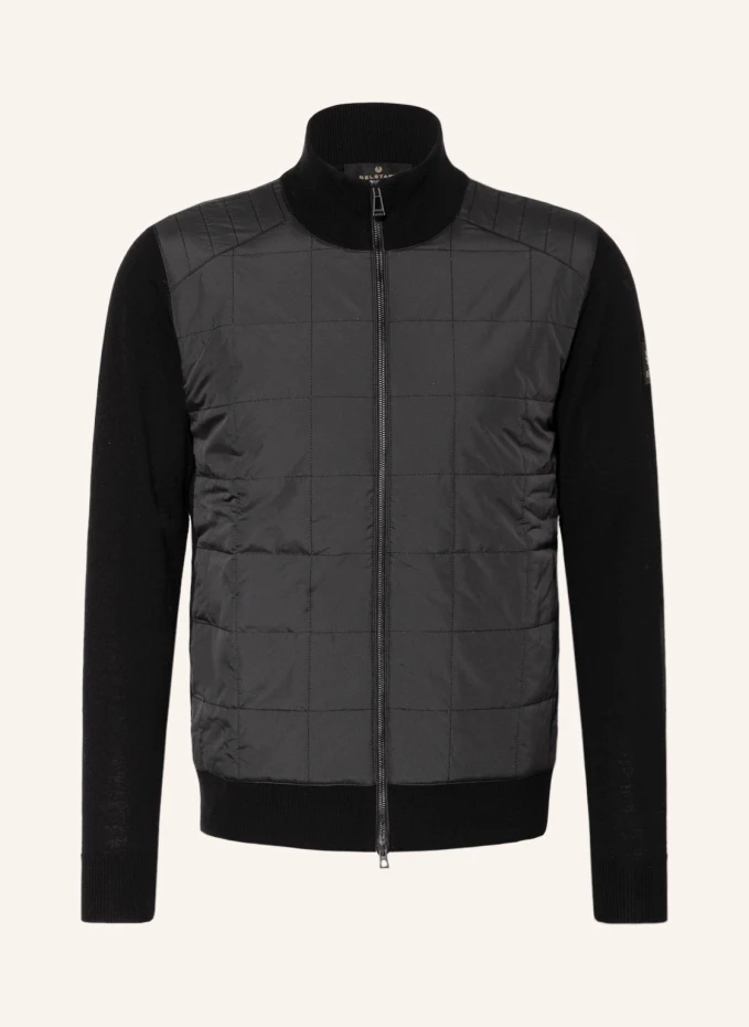 BELSTAFF Strickjacke KELBROOK im Materialmix