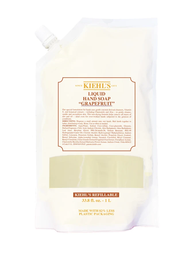 Kiehl&#39;s LIQUID HAND SOAP GRAPEFRUIT REFILL