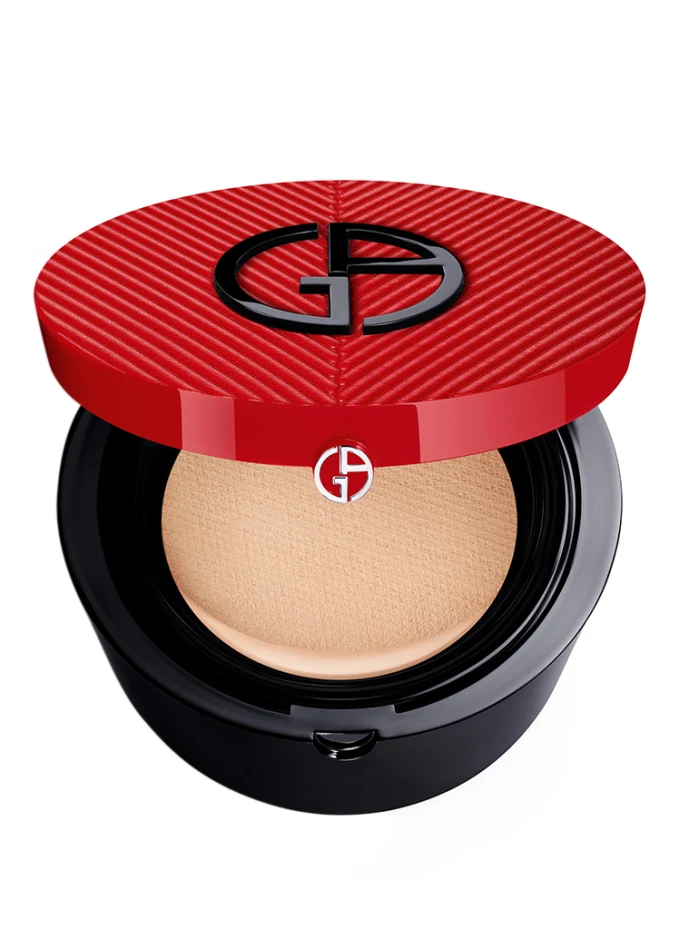 GIORGIO ARMANI BEAUTY GAB RED CUSHION PLISSE CASE