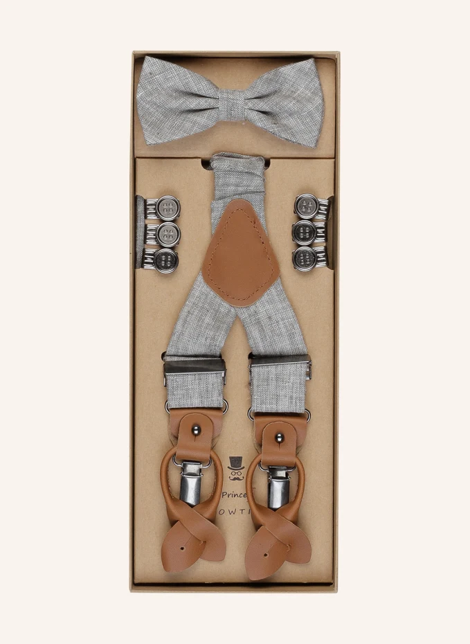 Prince BOWTIE Set: Hosenträger und Fliege