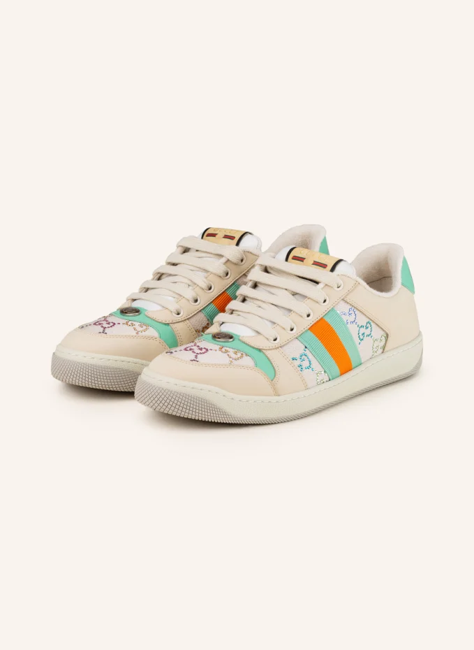 GUCCI Sneaker mit Schmucksteinen