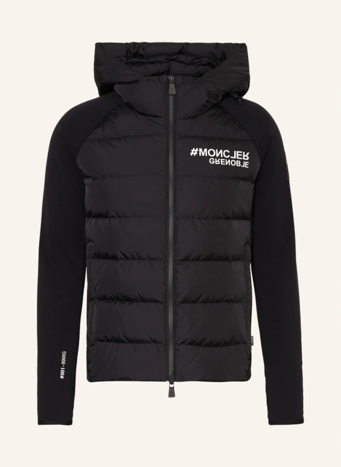 MONCLER GRENOBLE Daunenjacke im Materialmix