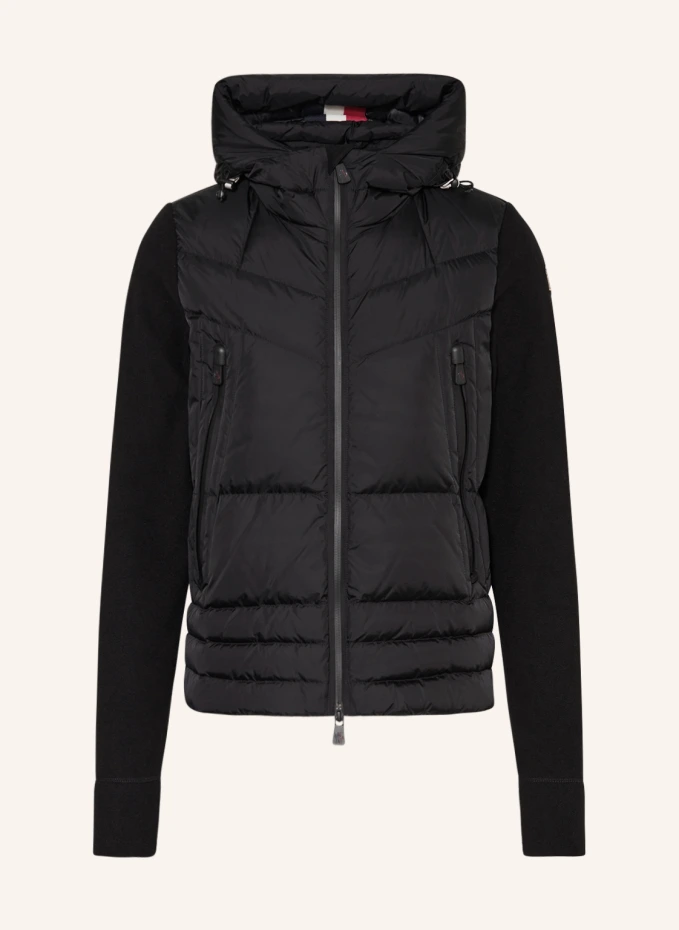 MONCLER GRENOBLE Daunenjacke im Materialmix